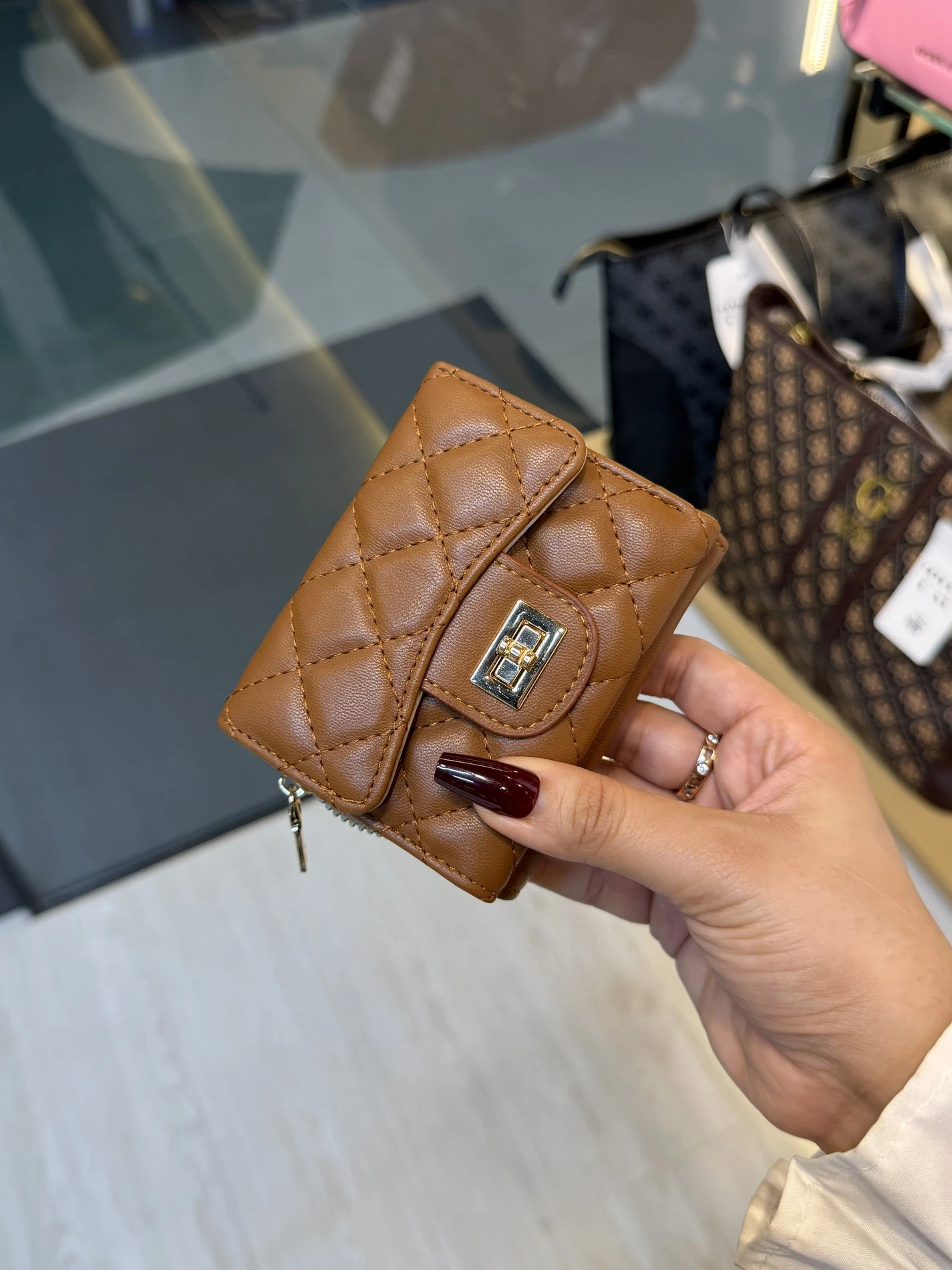 Elegant Ladies Wallet - WLT -  272 (Brown)