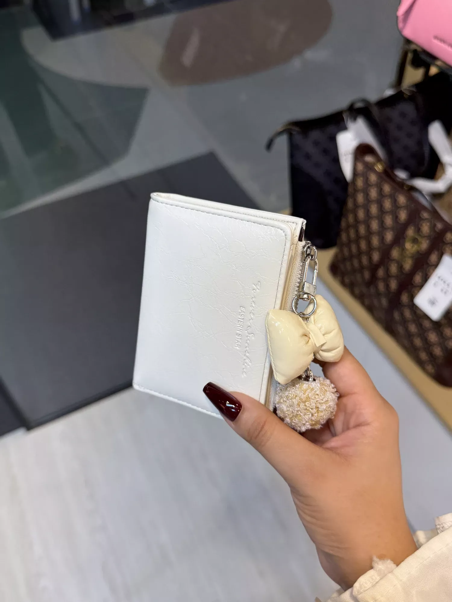 Elegant Ladies Wallet - WLT -  607 (White)