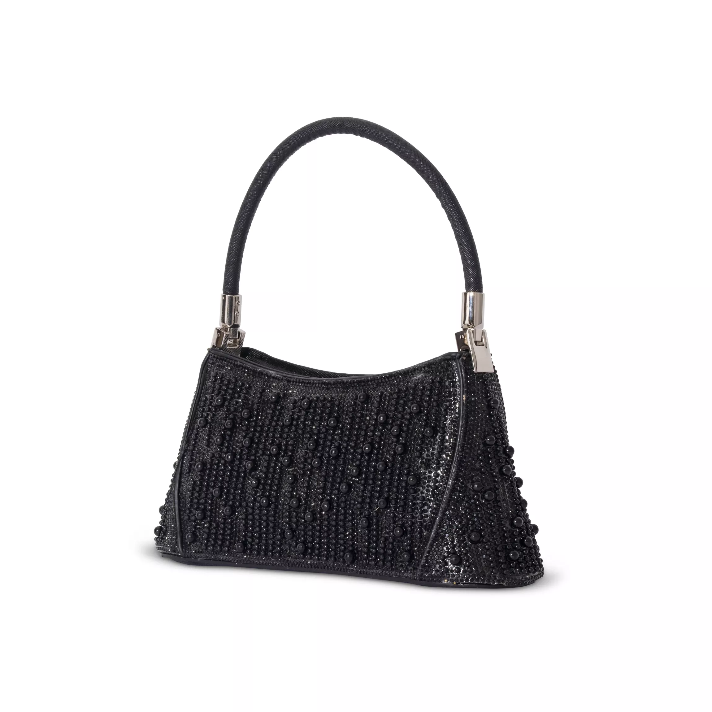 Dazzling Imported Party Hand Bag- 3929 (Black)