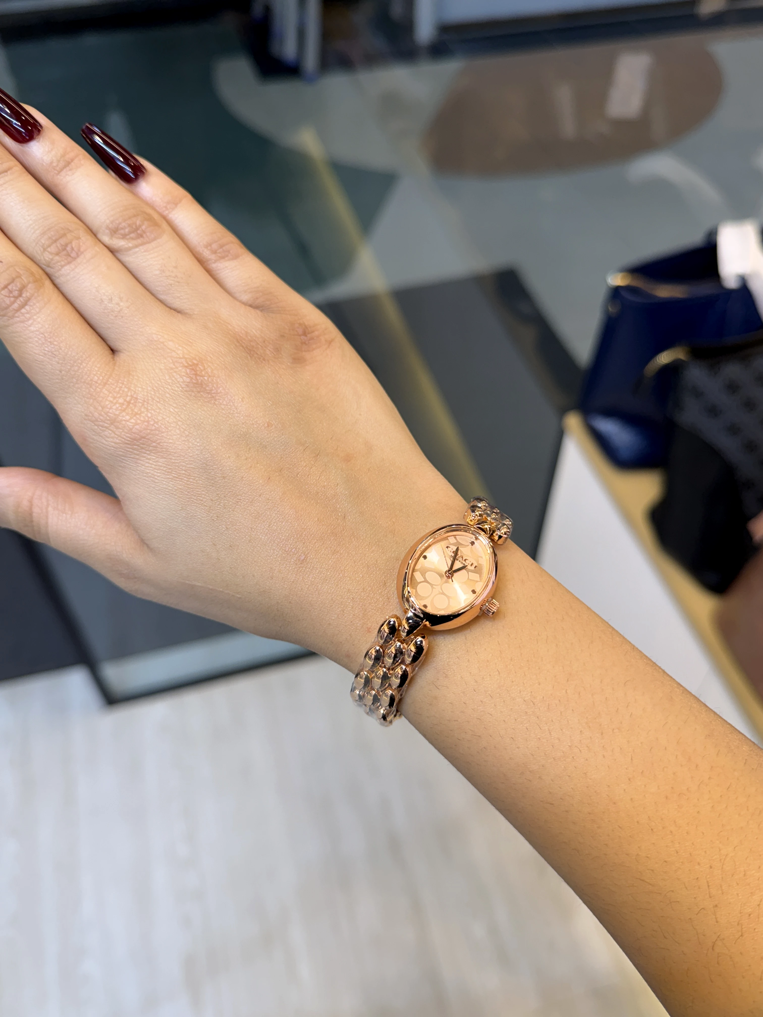 Premium Stainless Steel Watch CC-003 (Rose Gold)