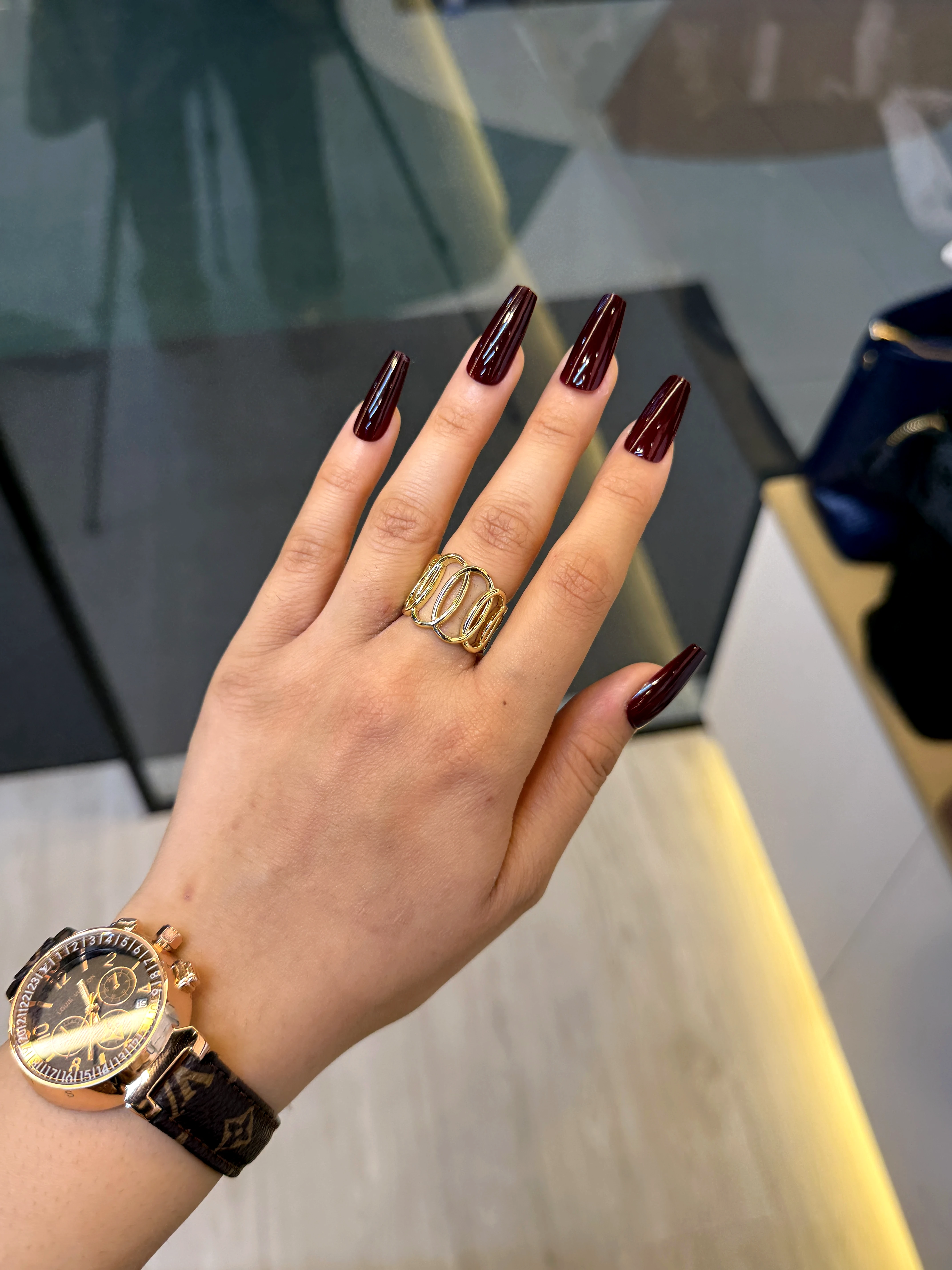 High-End Plated Ring - 3121524K001 (Gold)