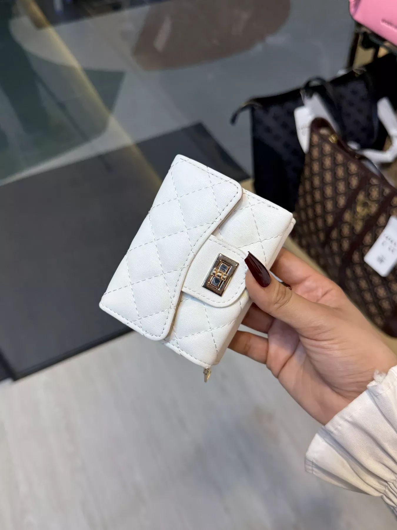 Elegant Ladies Wallet - WLT -  272 (White)