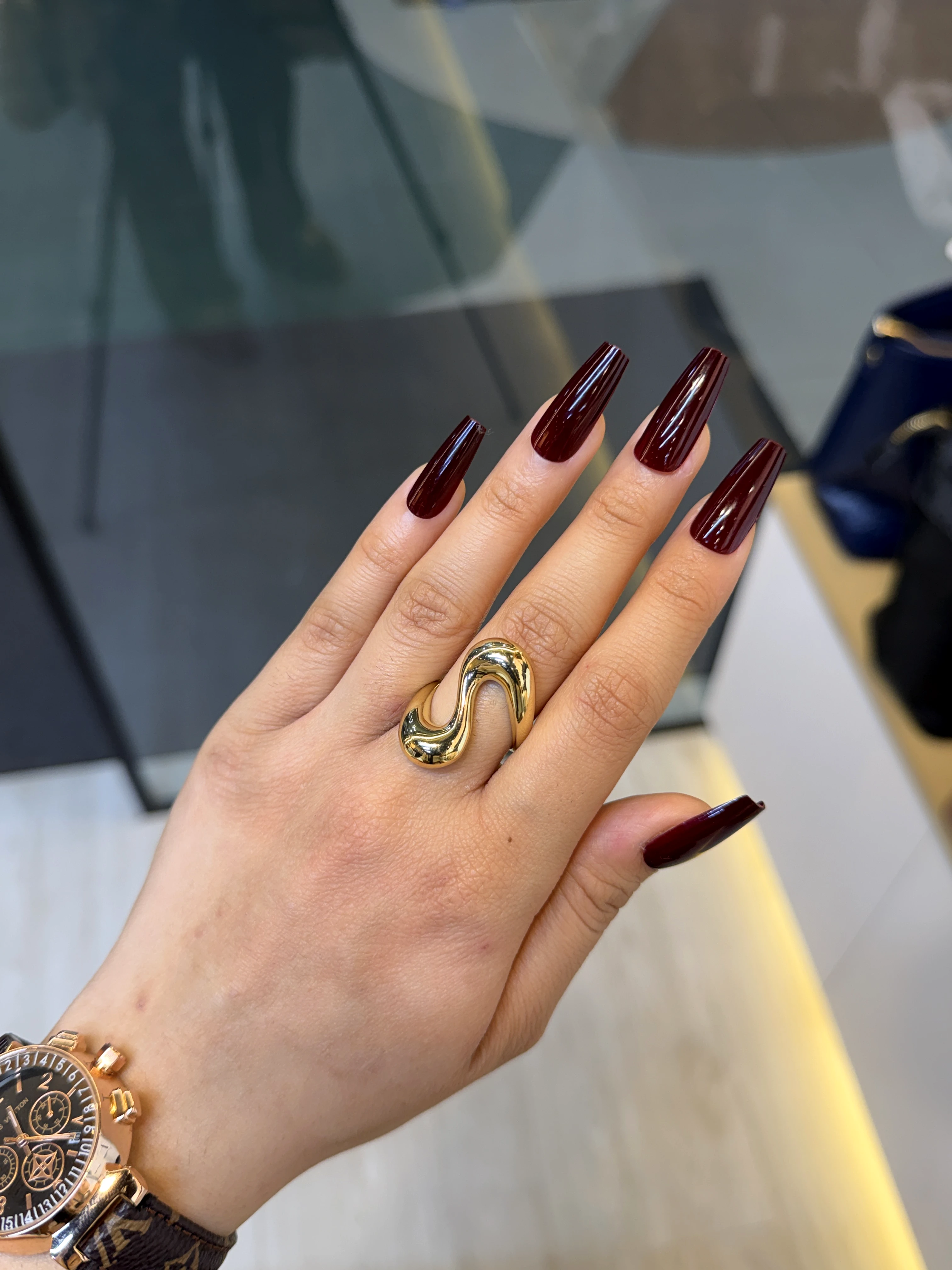 High-End Plated Ring - 3121848K001 (Gold)