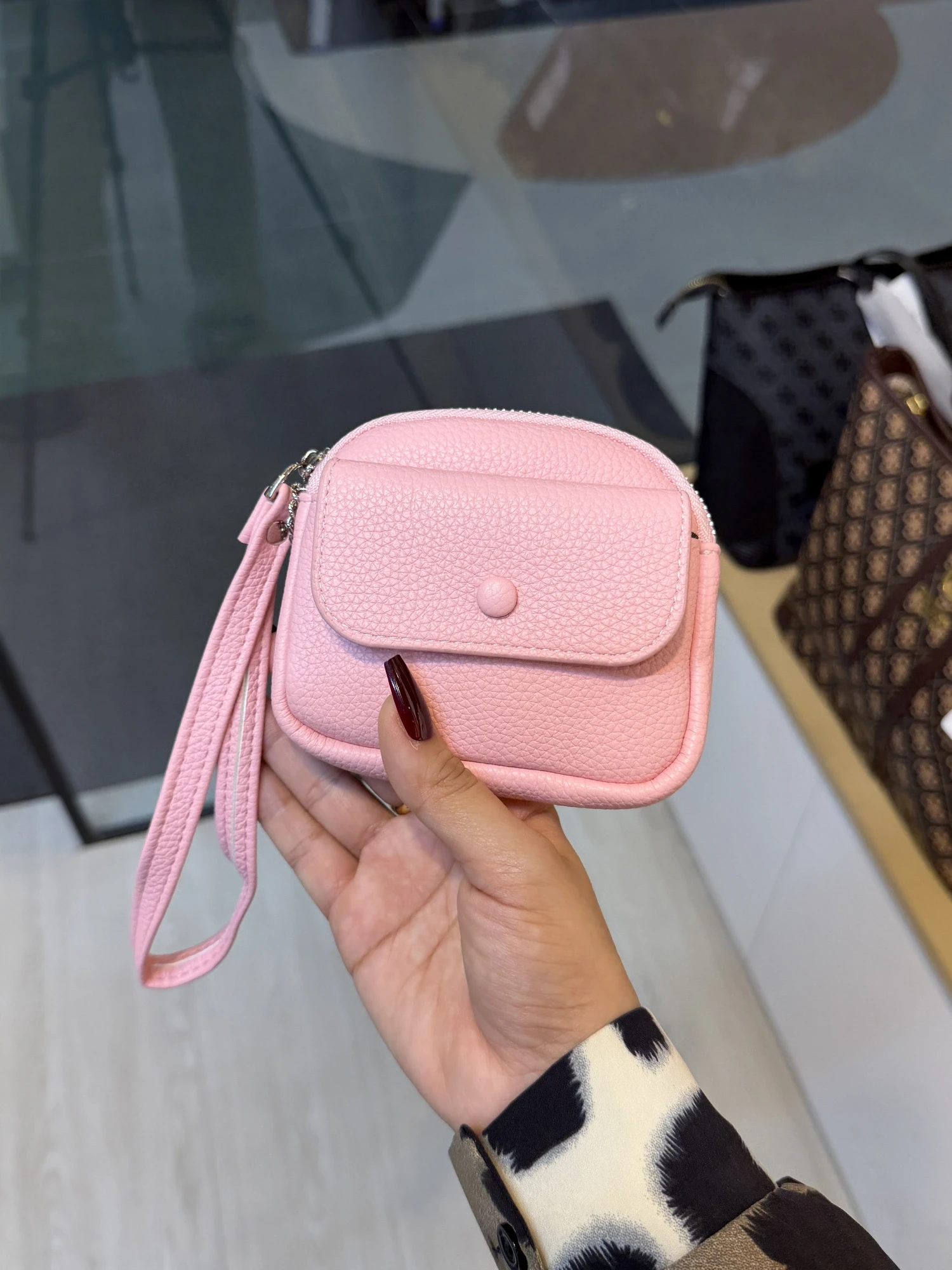 Elegant Ladies Wallet - WLT - 1002 (Pink)