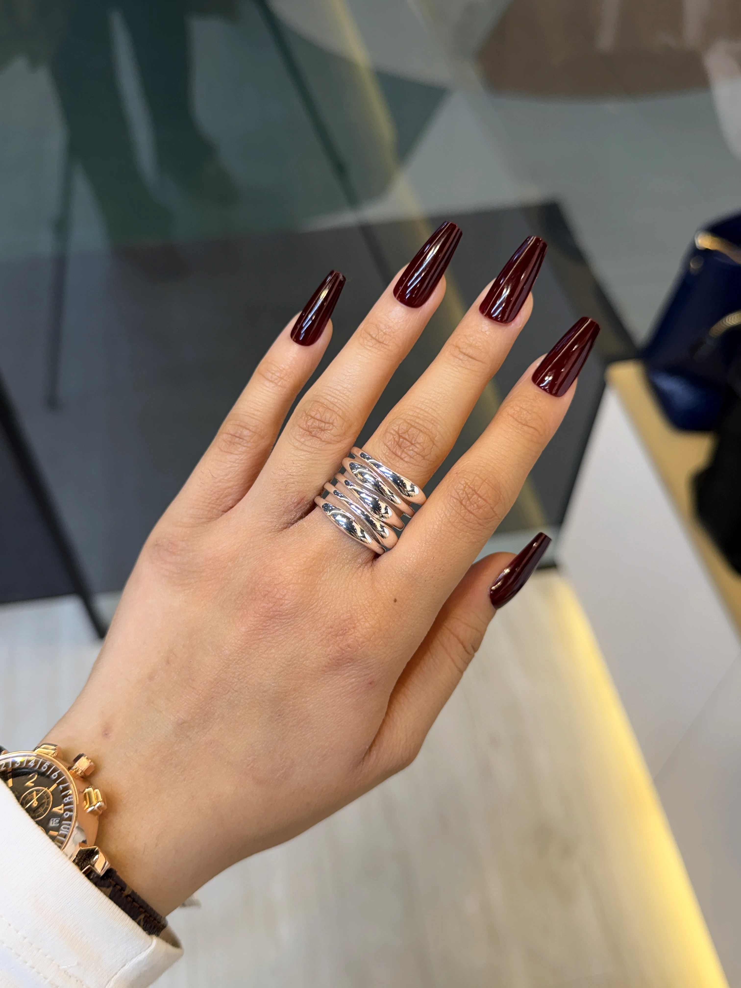 High-End Plated Ring - 3121561K001 (Silver)