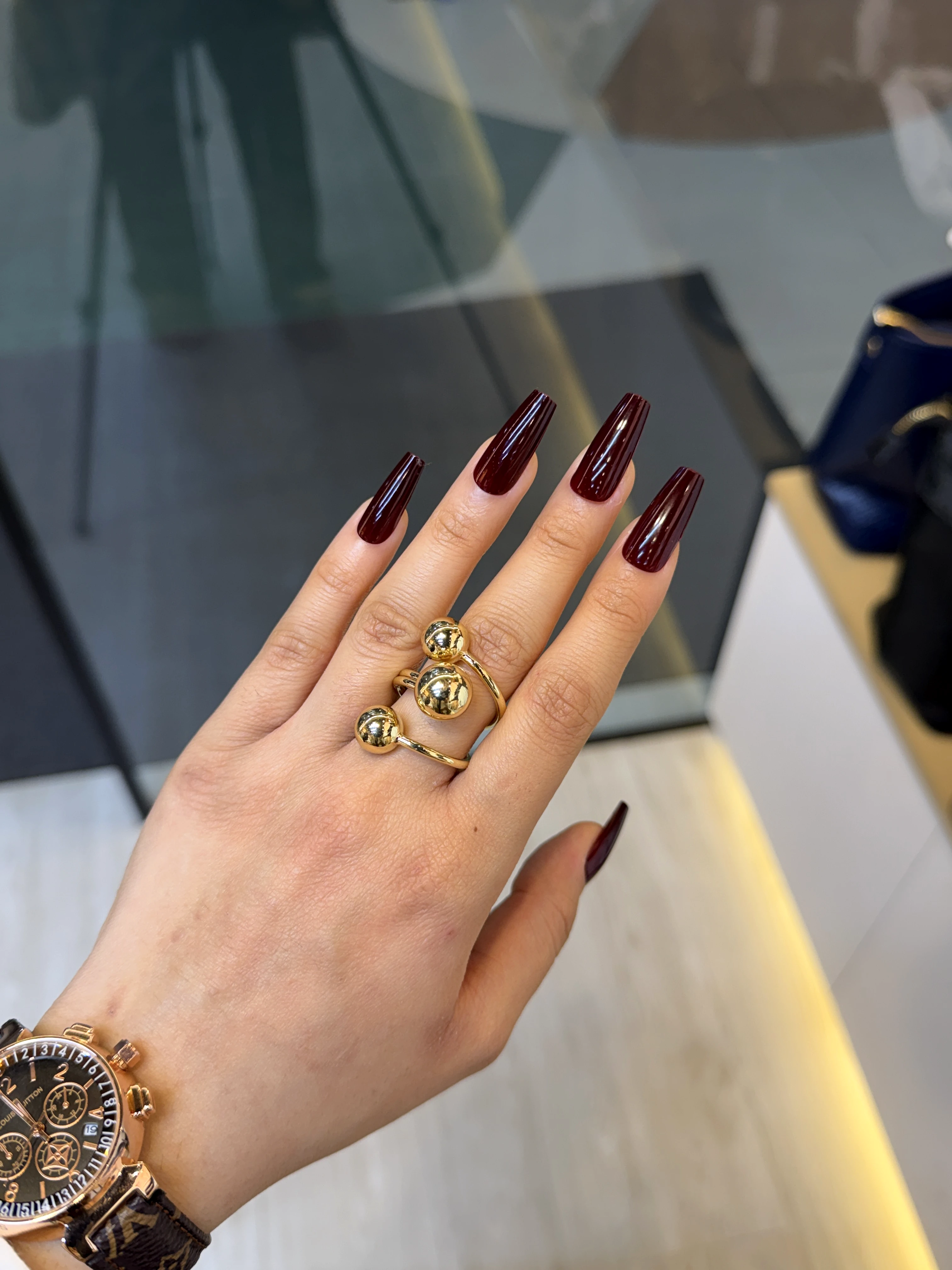 High-End Plated Ring - 3121473K010 (Gold)