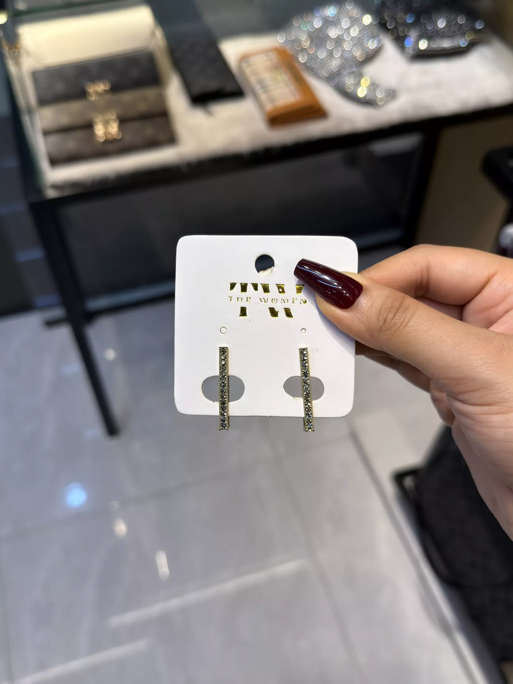 Premium Stone Earring–1205615K302