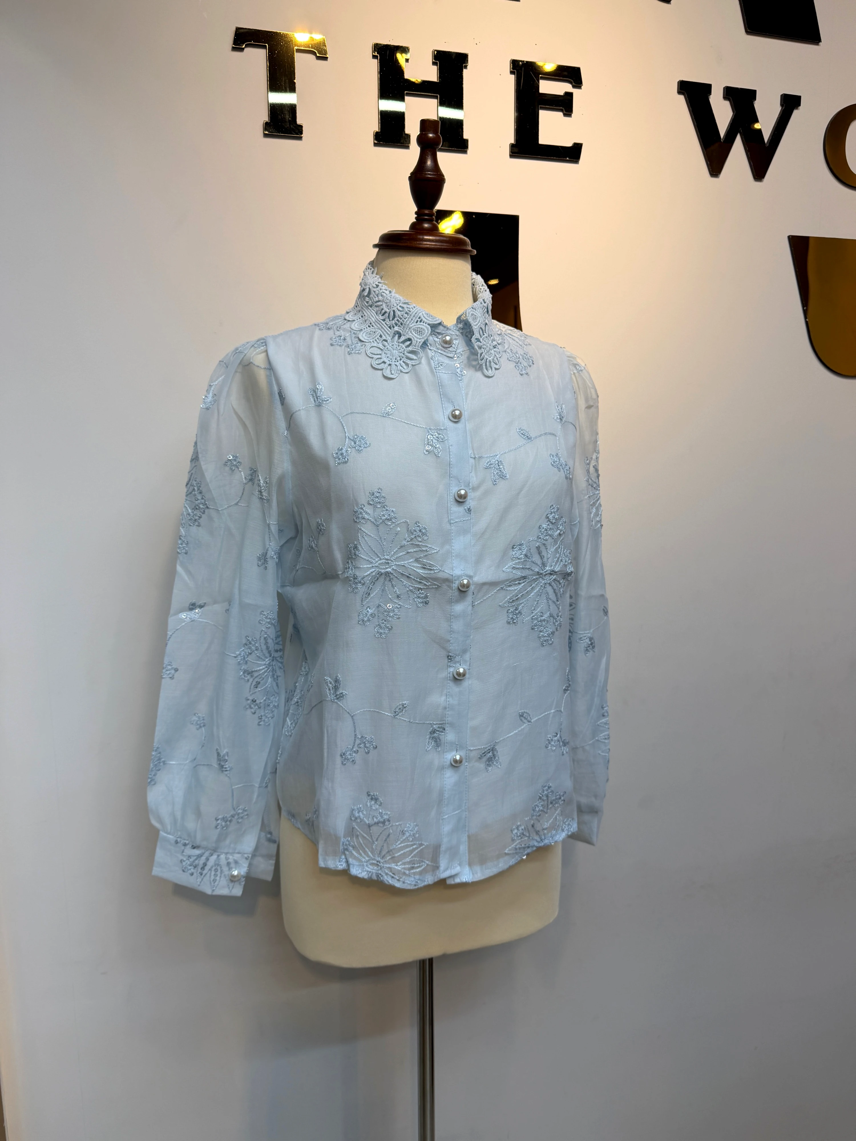 Thai Exclusive Shirt - SHT-1389-BKK (Sky)