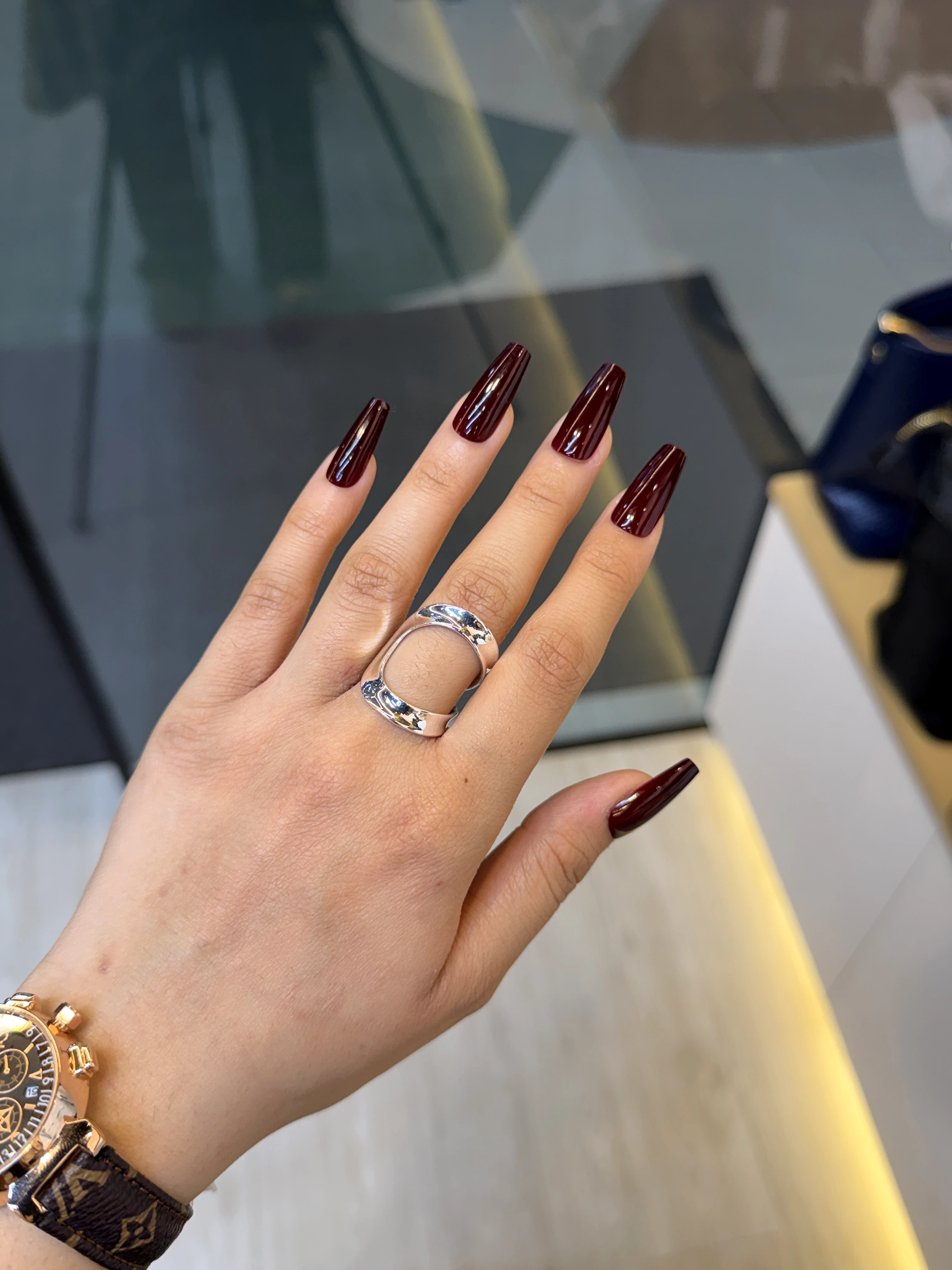 Exclusive Plated Ring -  3214141K001 (Silver)