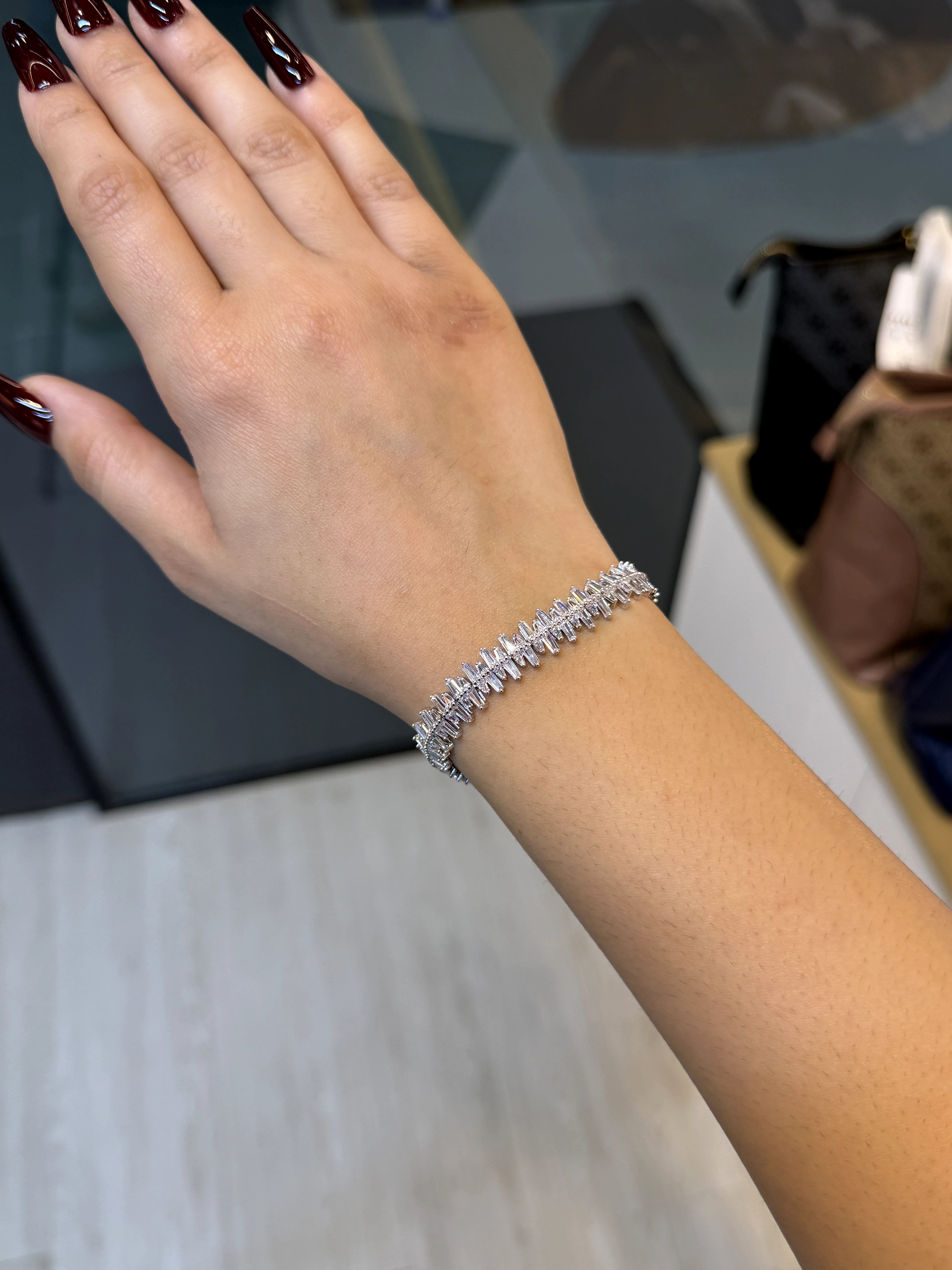 Exclusive Zircon Stone Bracelet - 9213800K017 (Crystal)