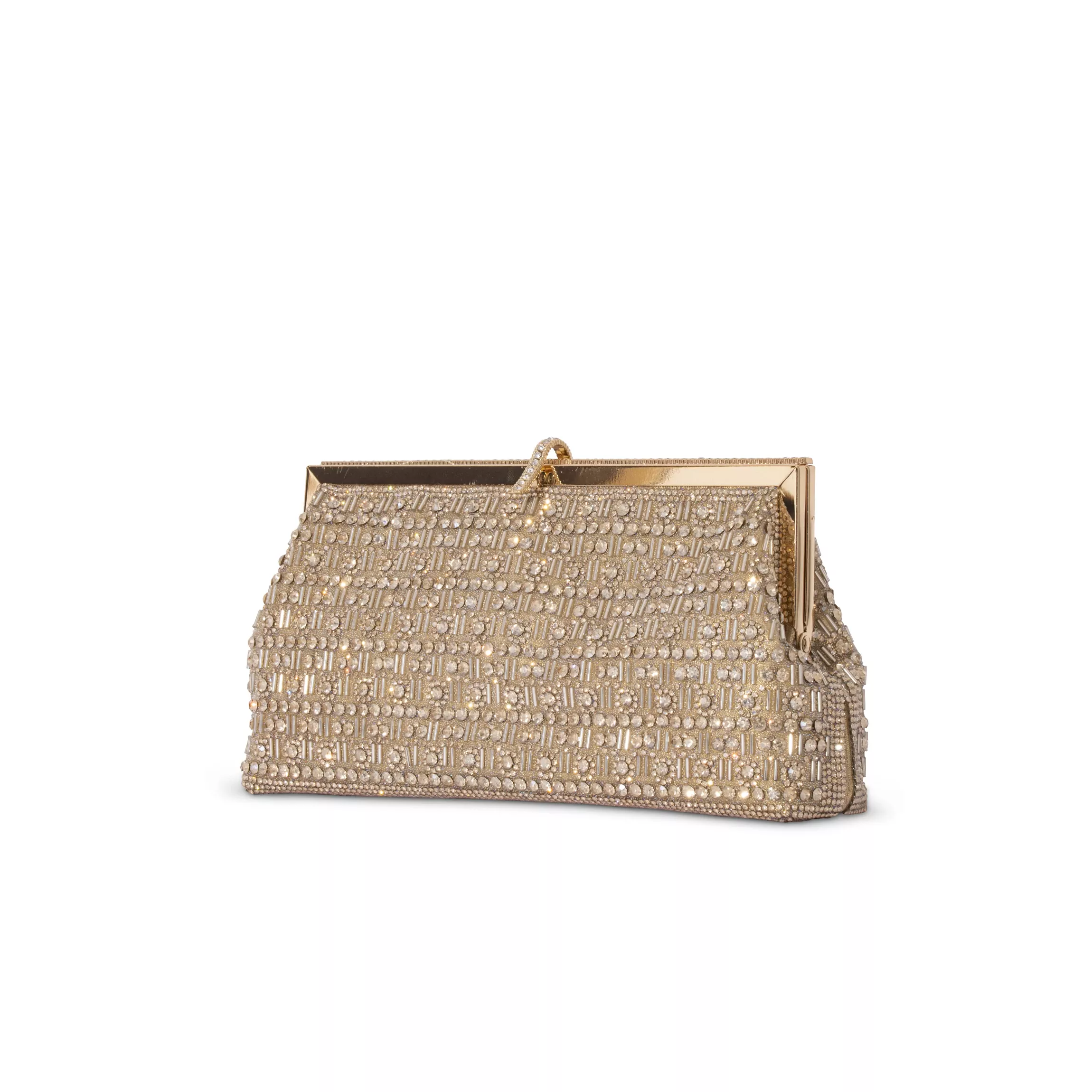 High-End Imported Party Clutch -  T568 (Golden)