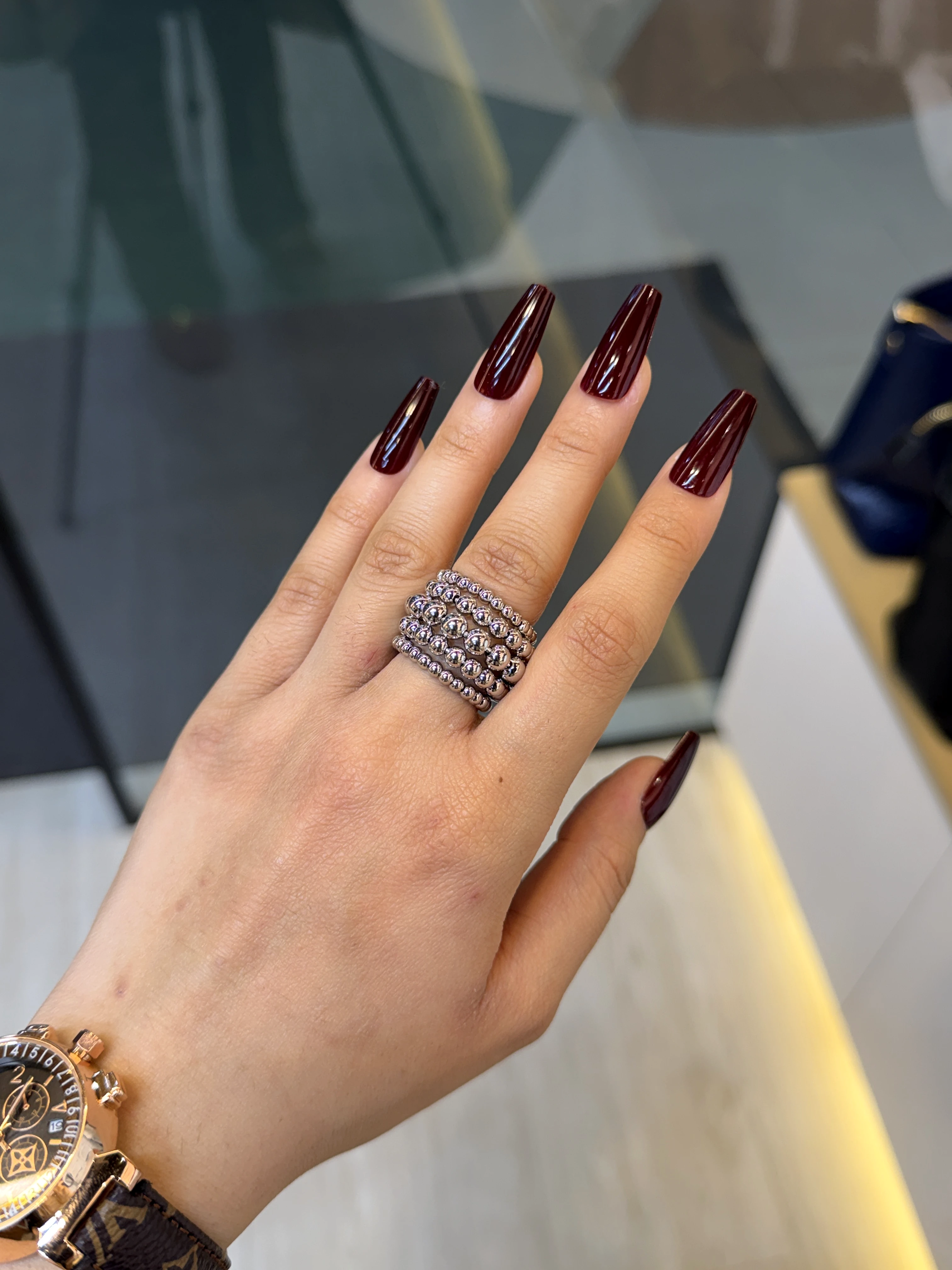 Exclusive Plated Ring -  3213582K003 (Silver)