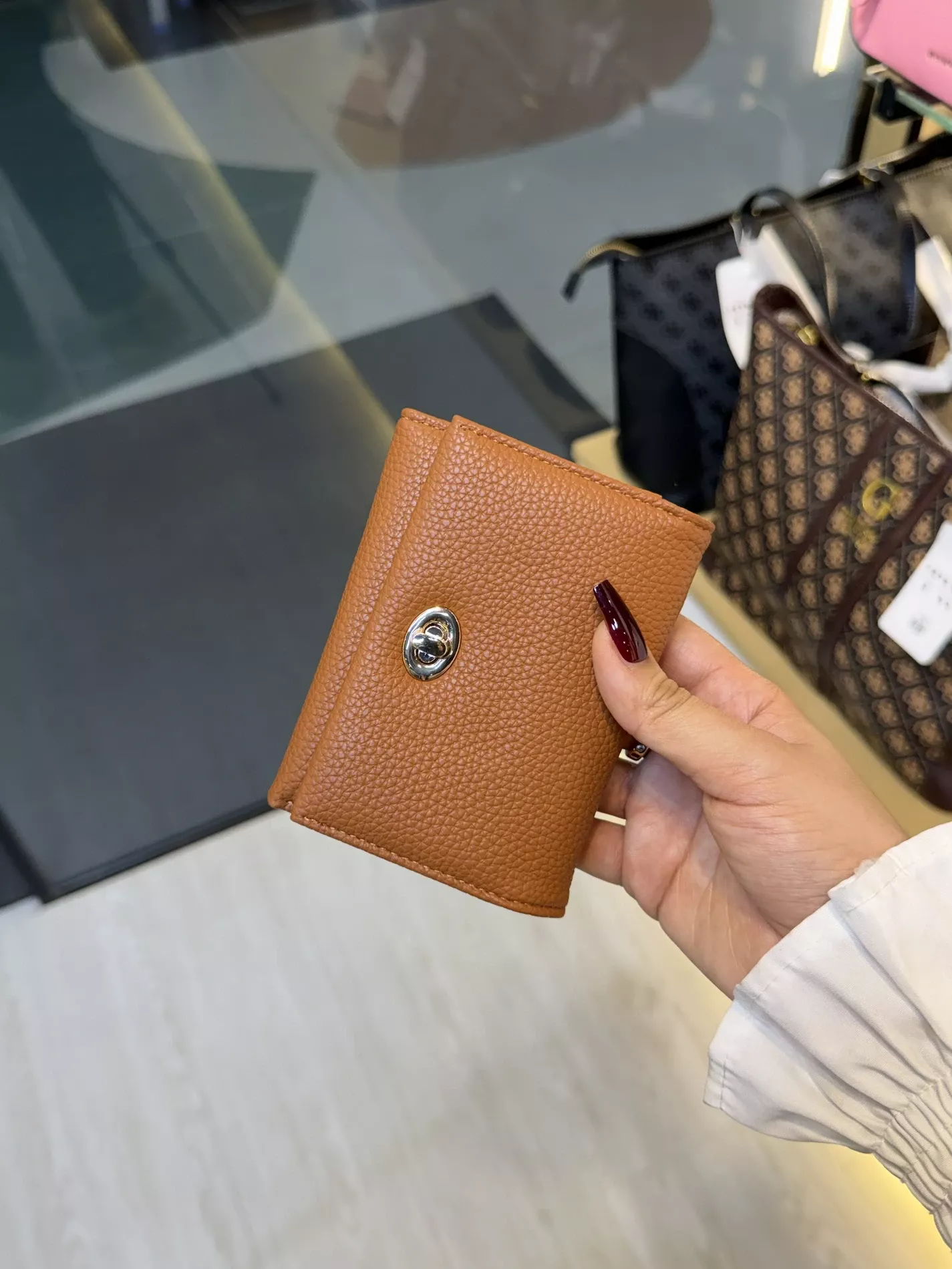 Elegant Ladies Wallet - WLT -  396 (Brown)