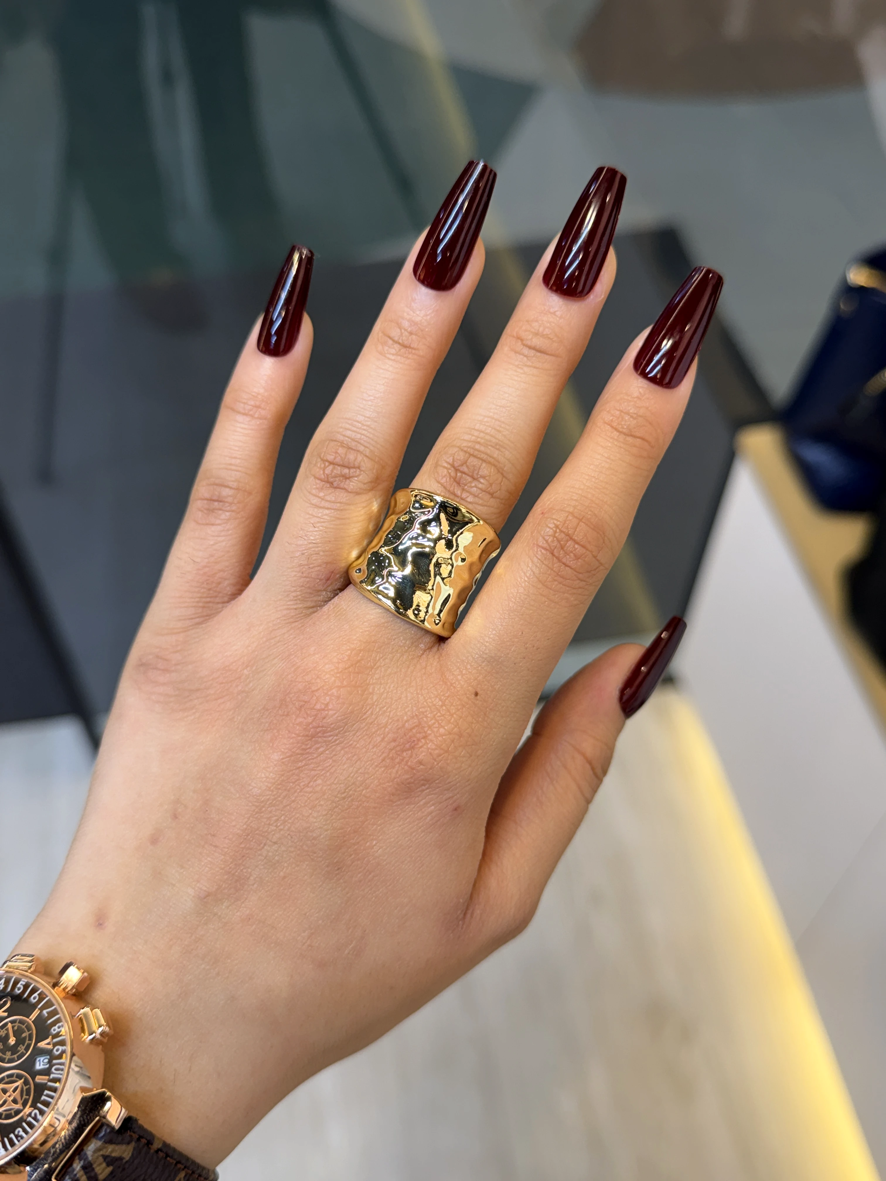 Exclusive Plated Ring -  3121847K001 (Gold)