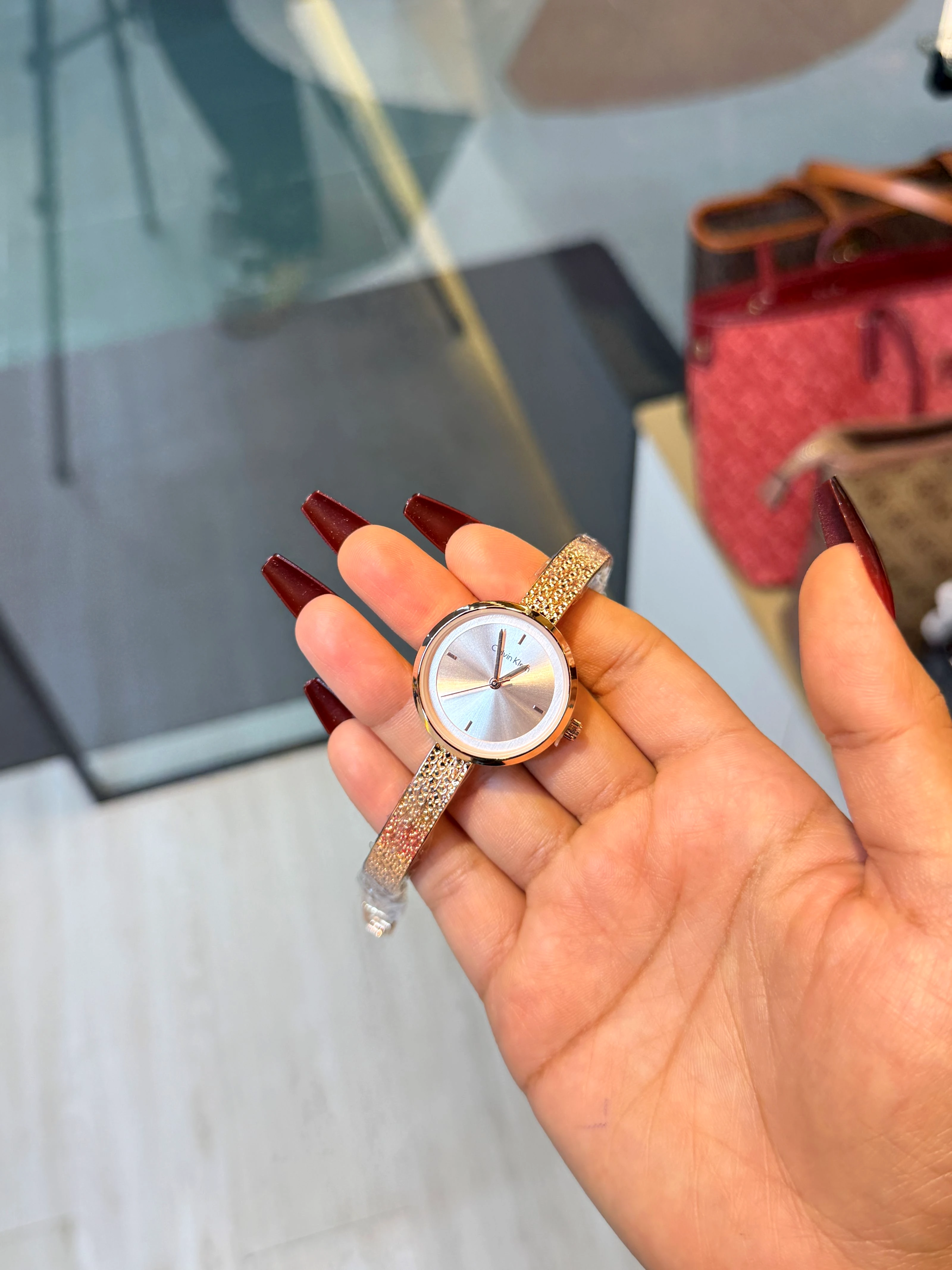Premium Stainless Steel Watch CK-001 (Rose Gold)