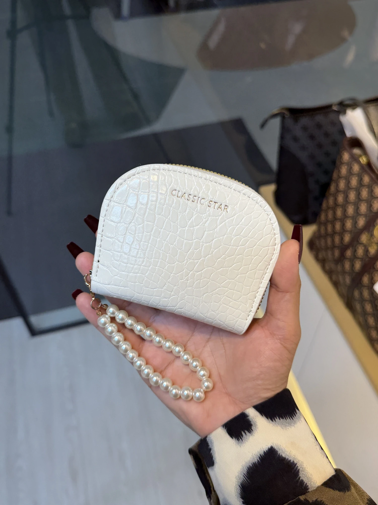 Elegant Ladies Wallet - WLT - 528 (White)