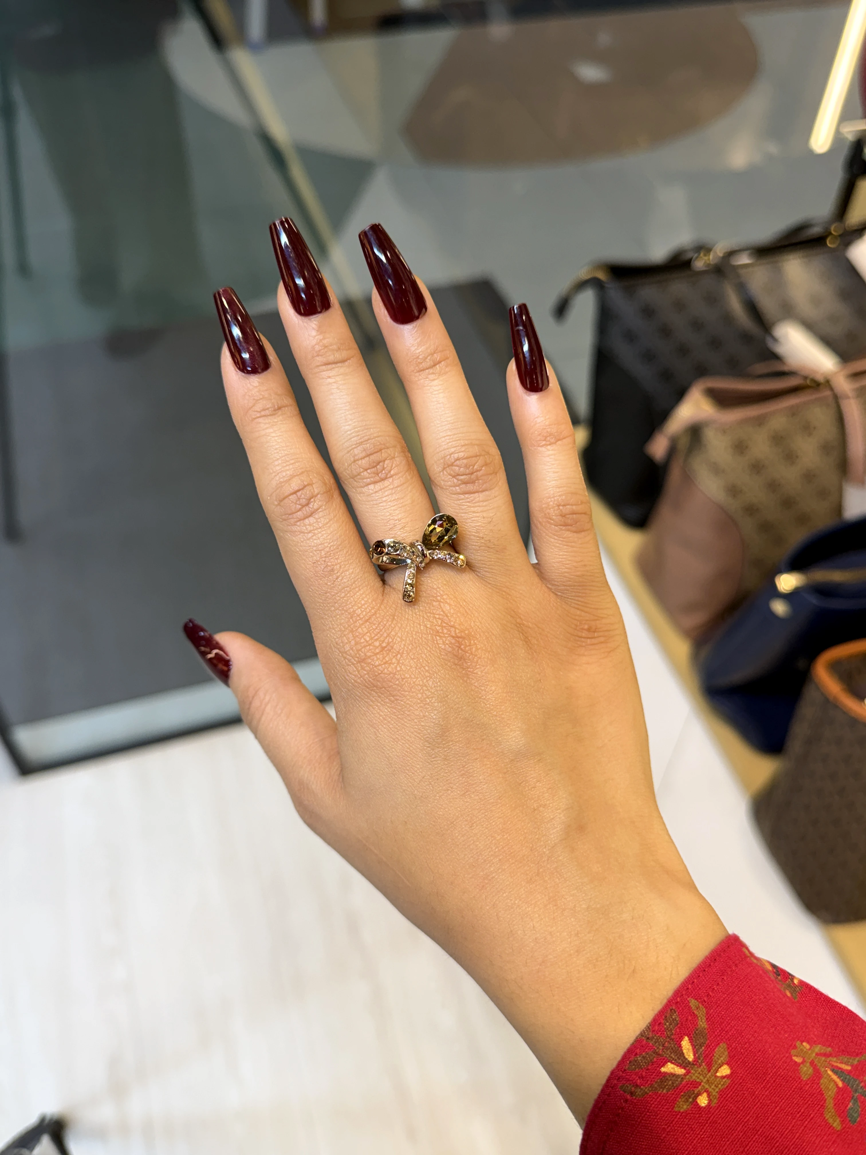 Exclusive Adjustable Ring-3213208K317 (Brown)