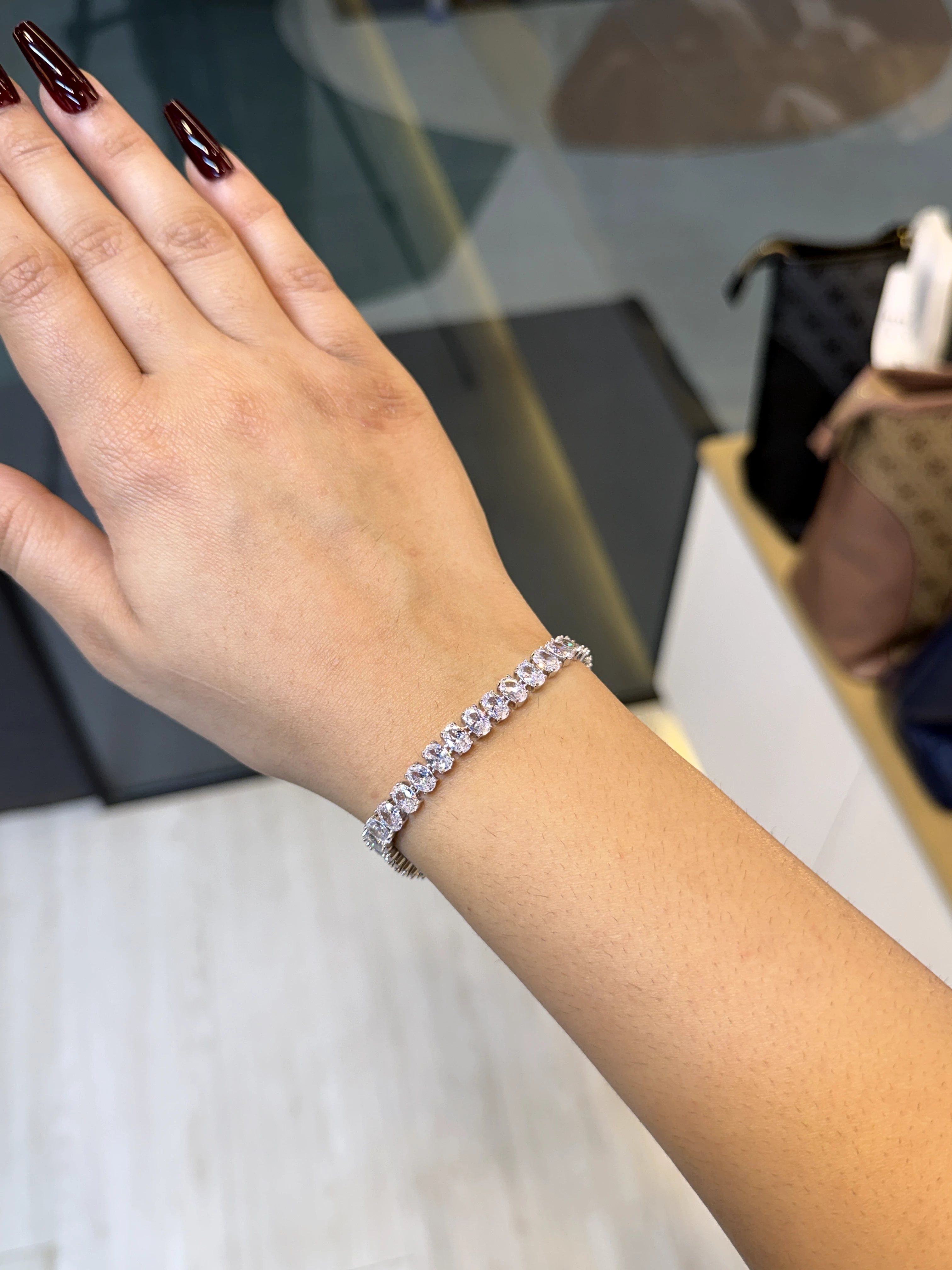 Exclusive Zircon Stone Bracelet - 9111243K001 (Crystal)