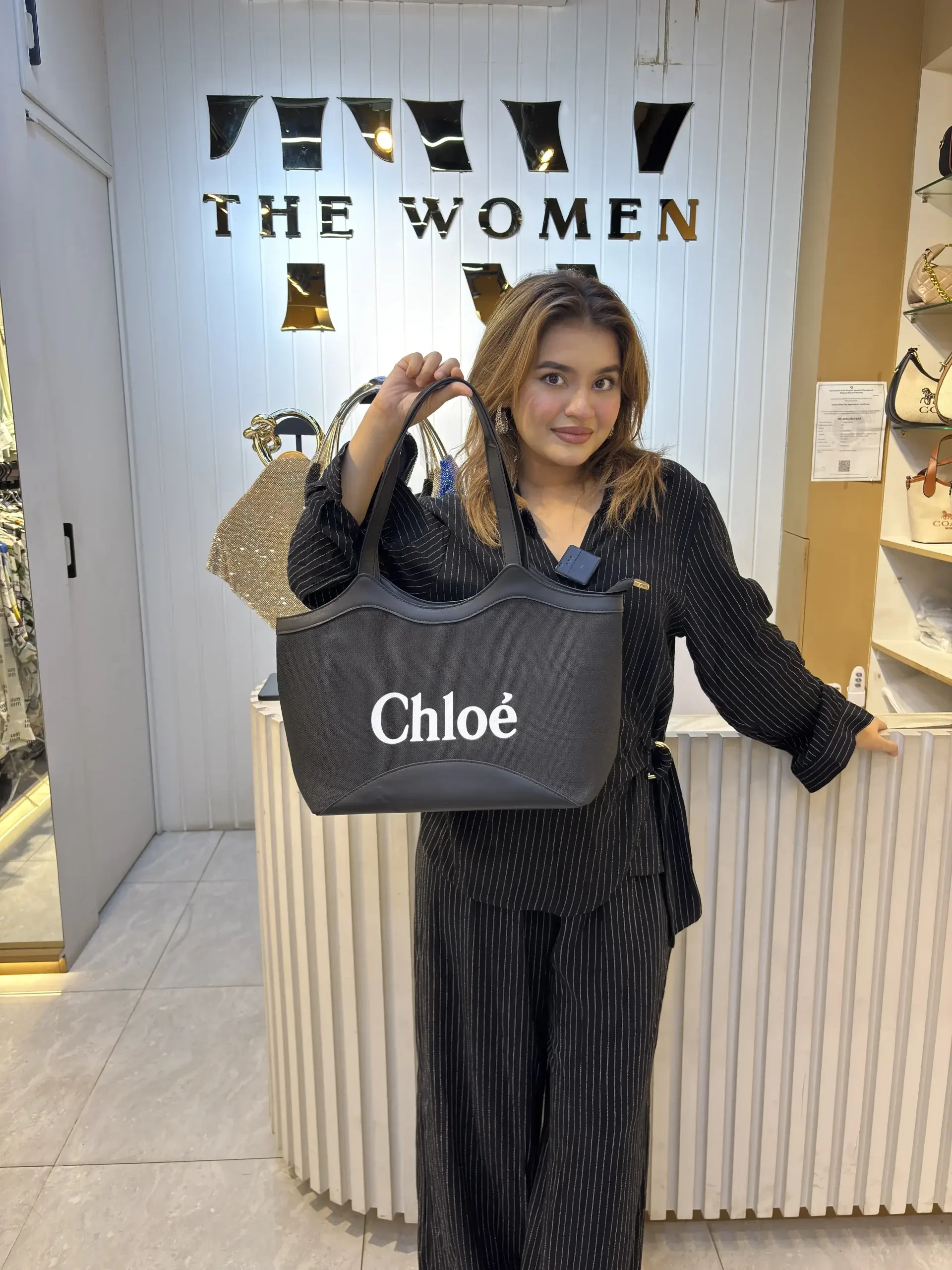 Premium Imported HandBag - 2714 (Black)