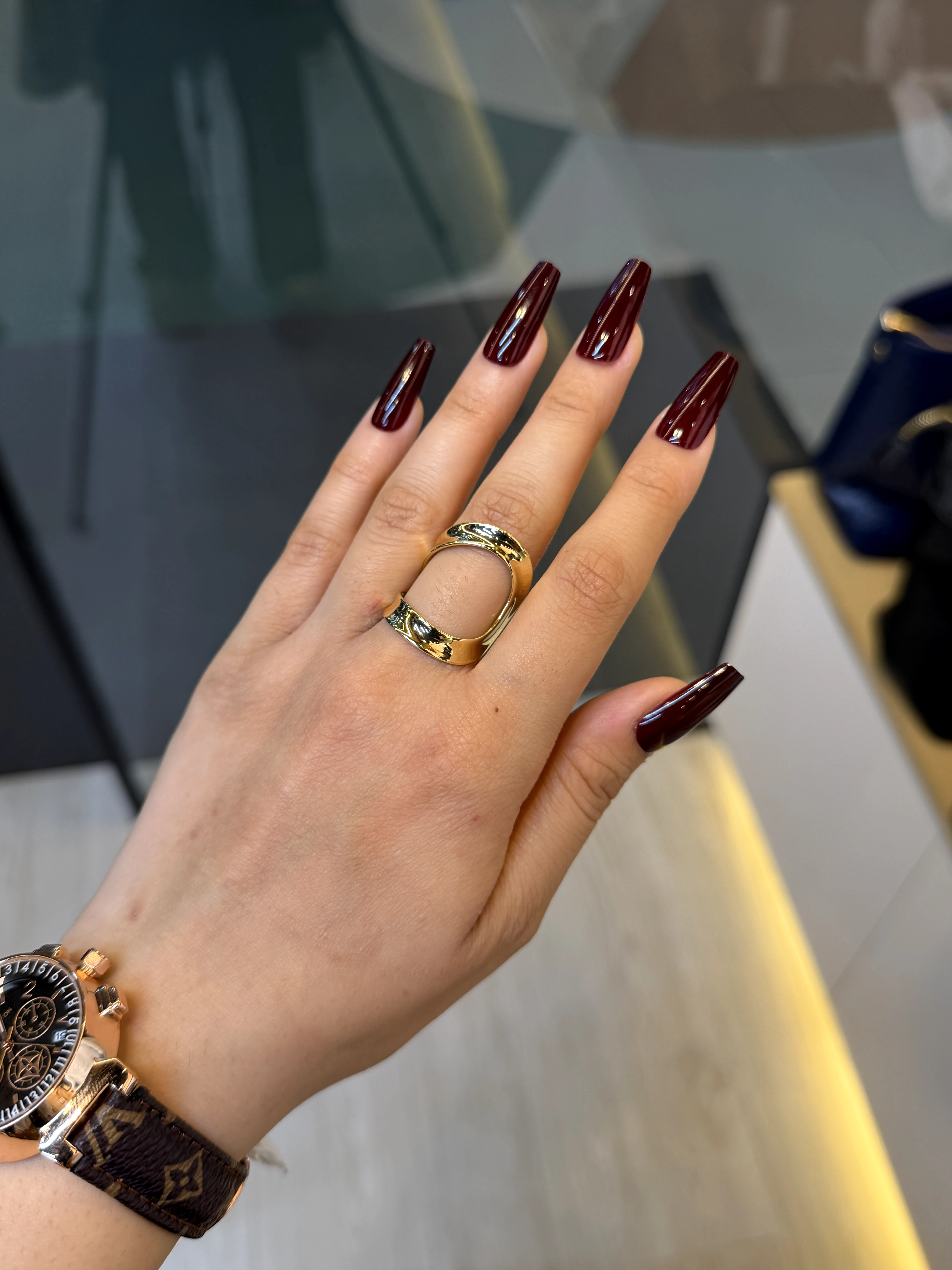 Exclusive Plated Ring -  3214141K001 (Gold)