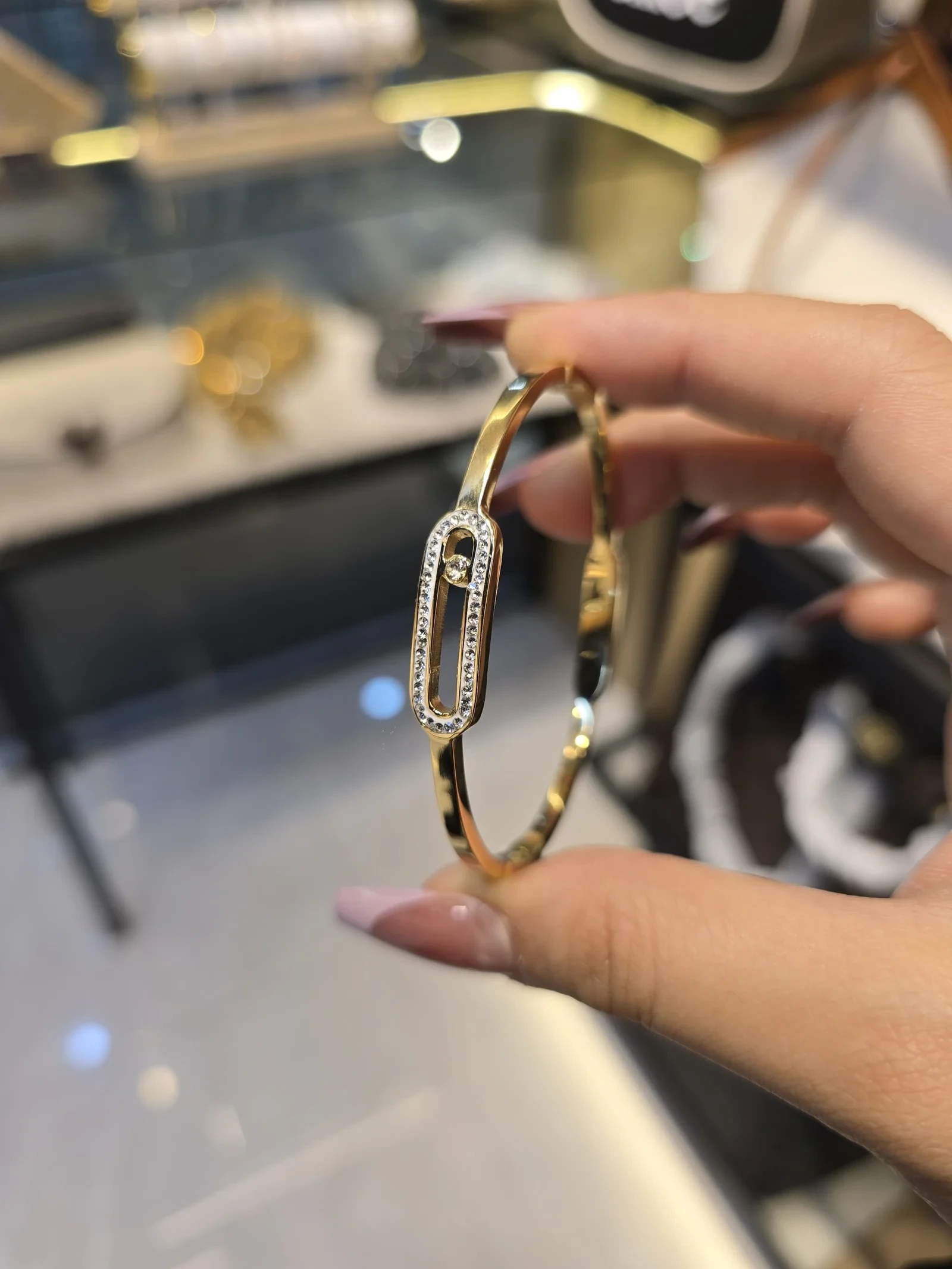 Stainless Steel Imported Bangles - 0584