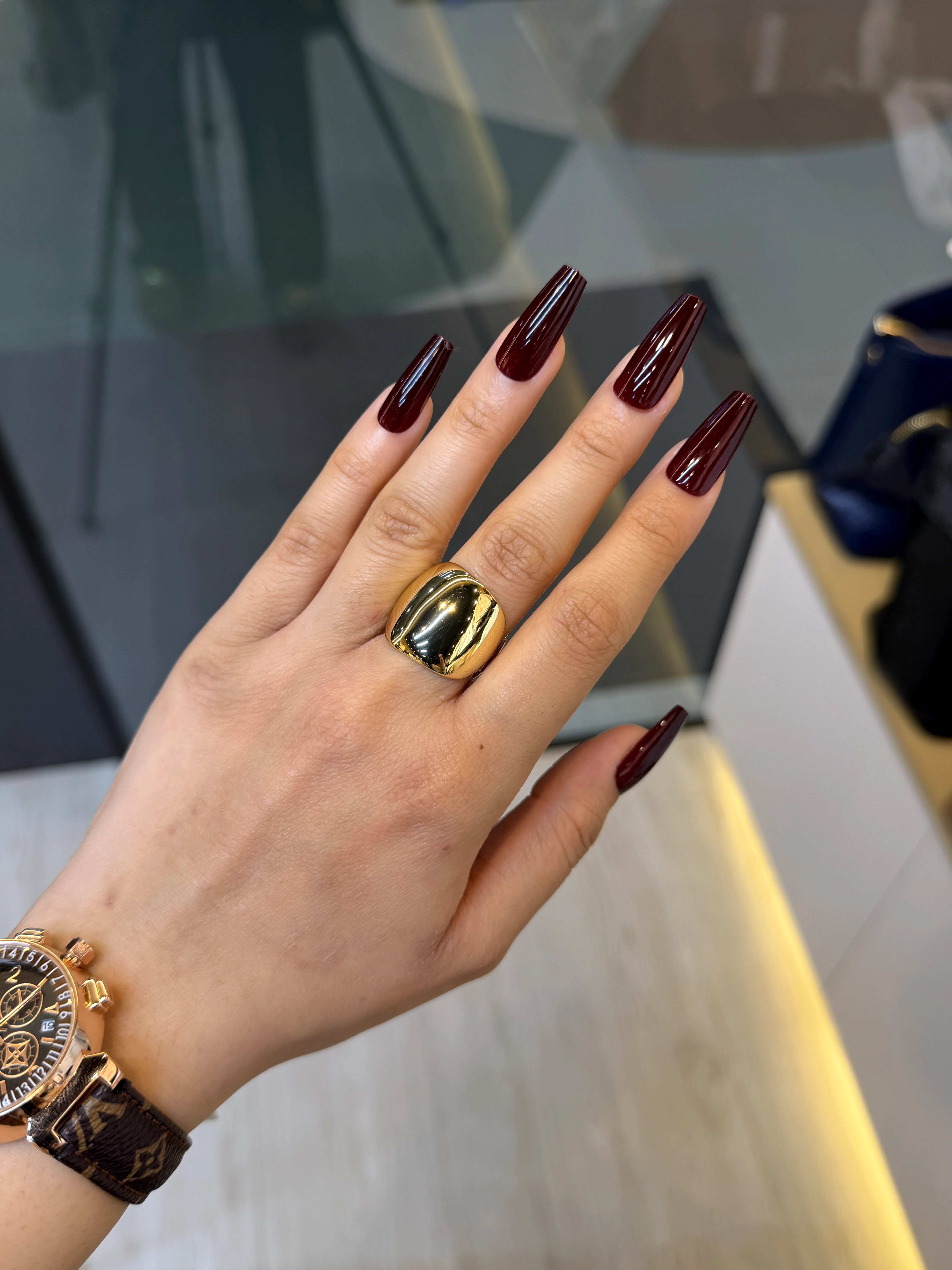 Exclusive Plated Ring -  3121602K001 (Gold)