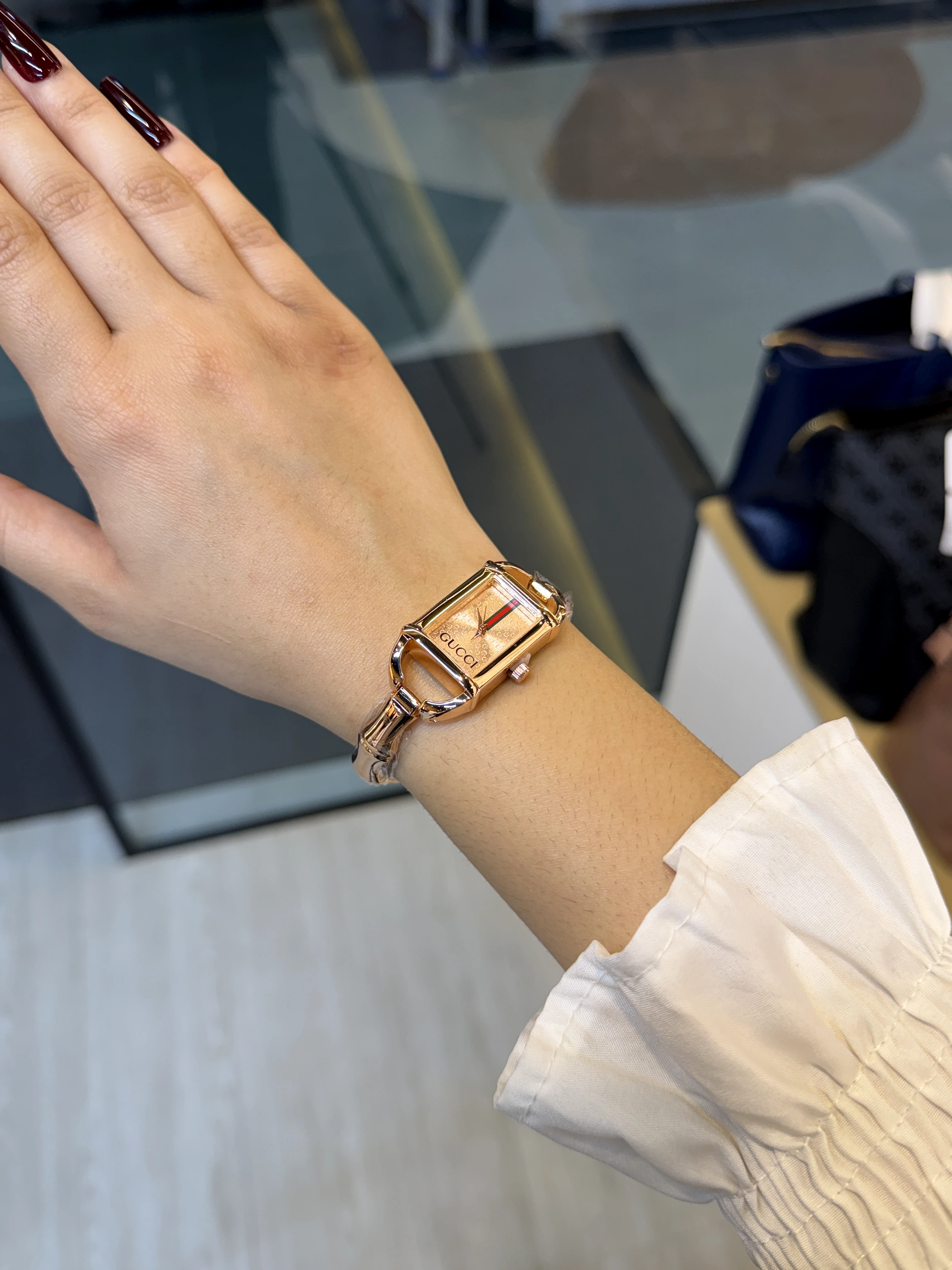 Premium Stainless Steel Watch GG-003 (Rose Gold)