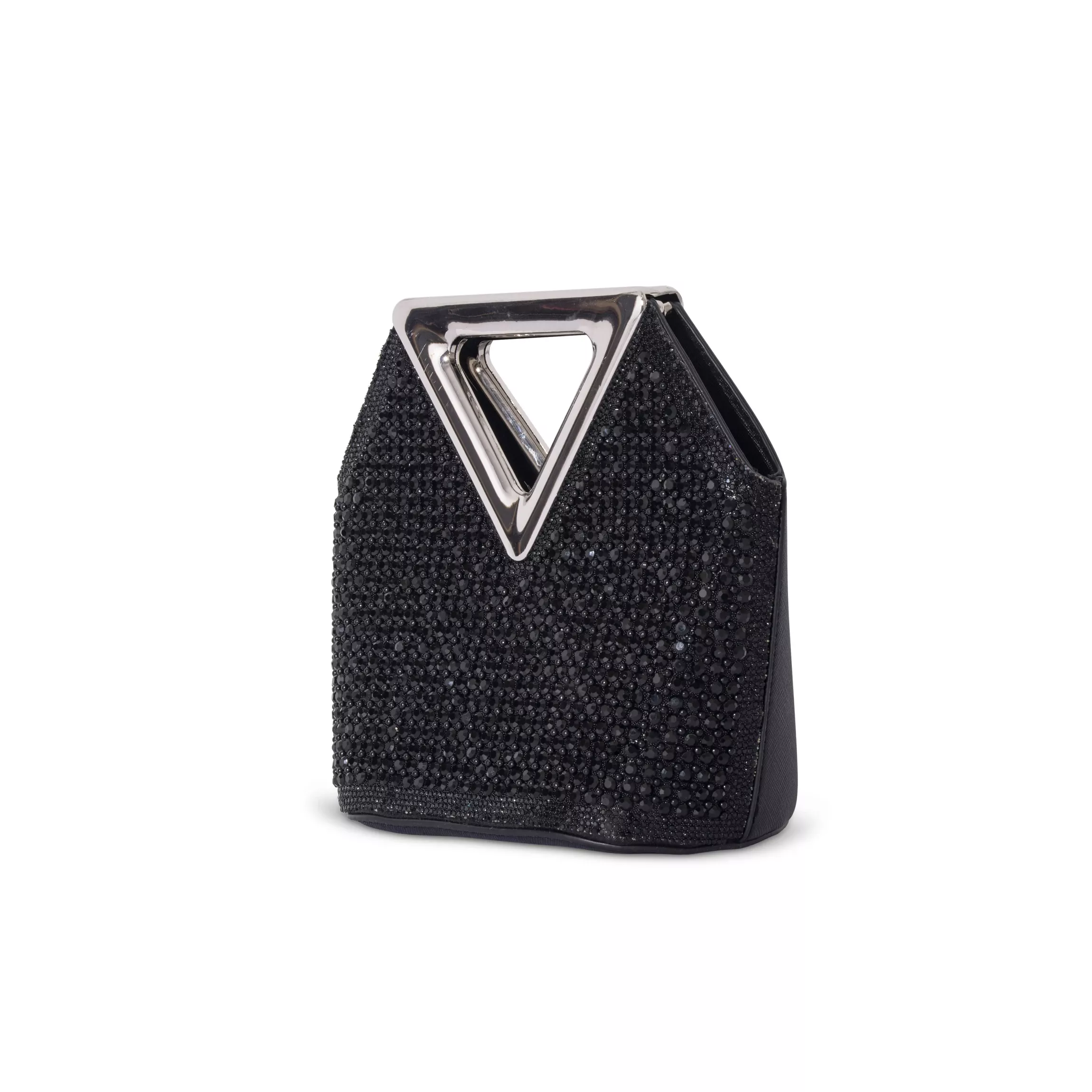 High End Imported Party Clutch - 3923 (Black)