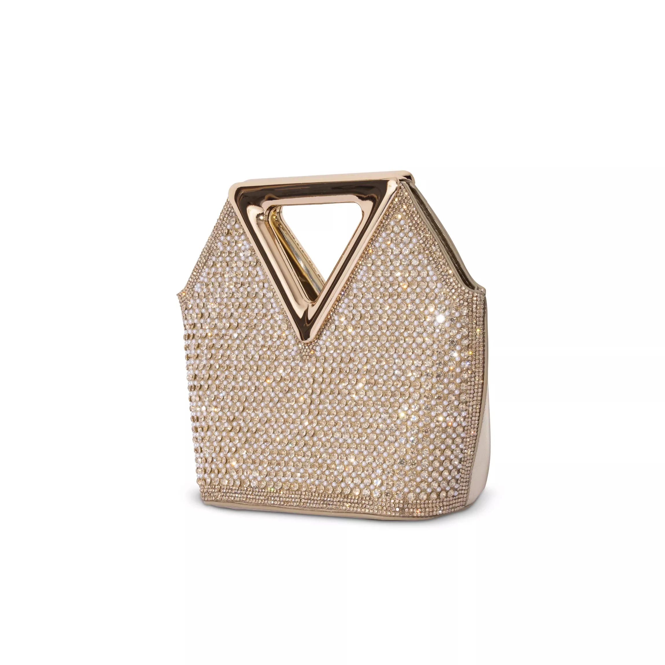 High End Imported Party Clutch - 3923 (Golden)