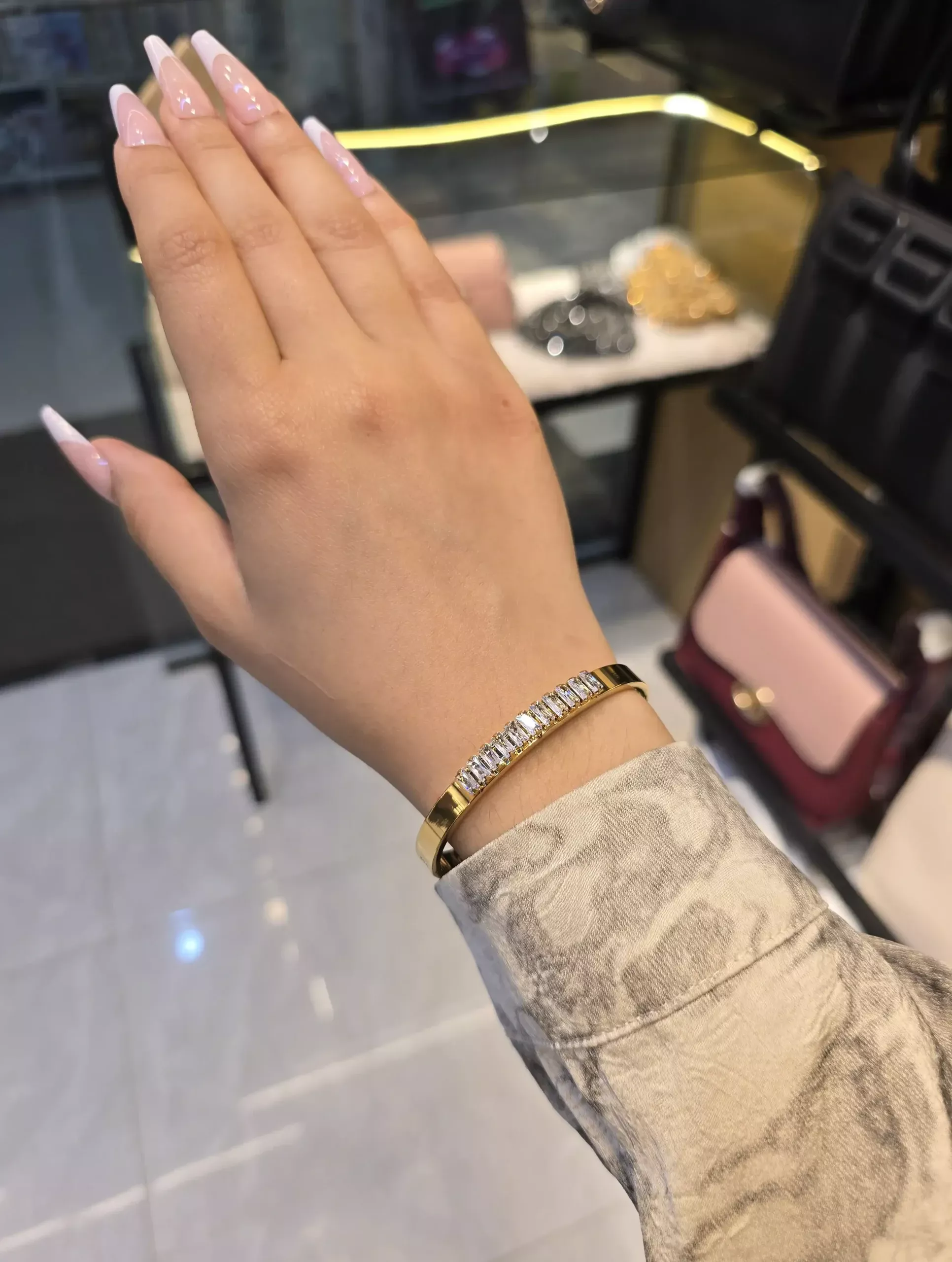 Stainless Steel Imported Bangles - 0199-J