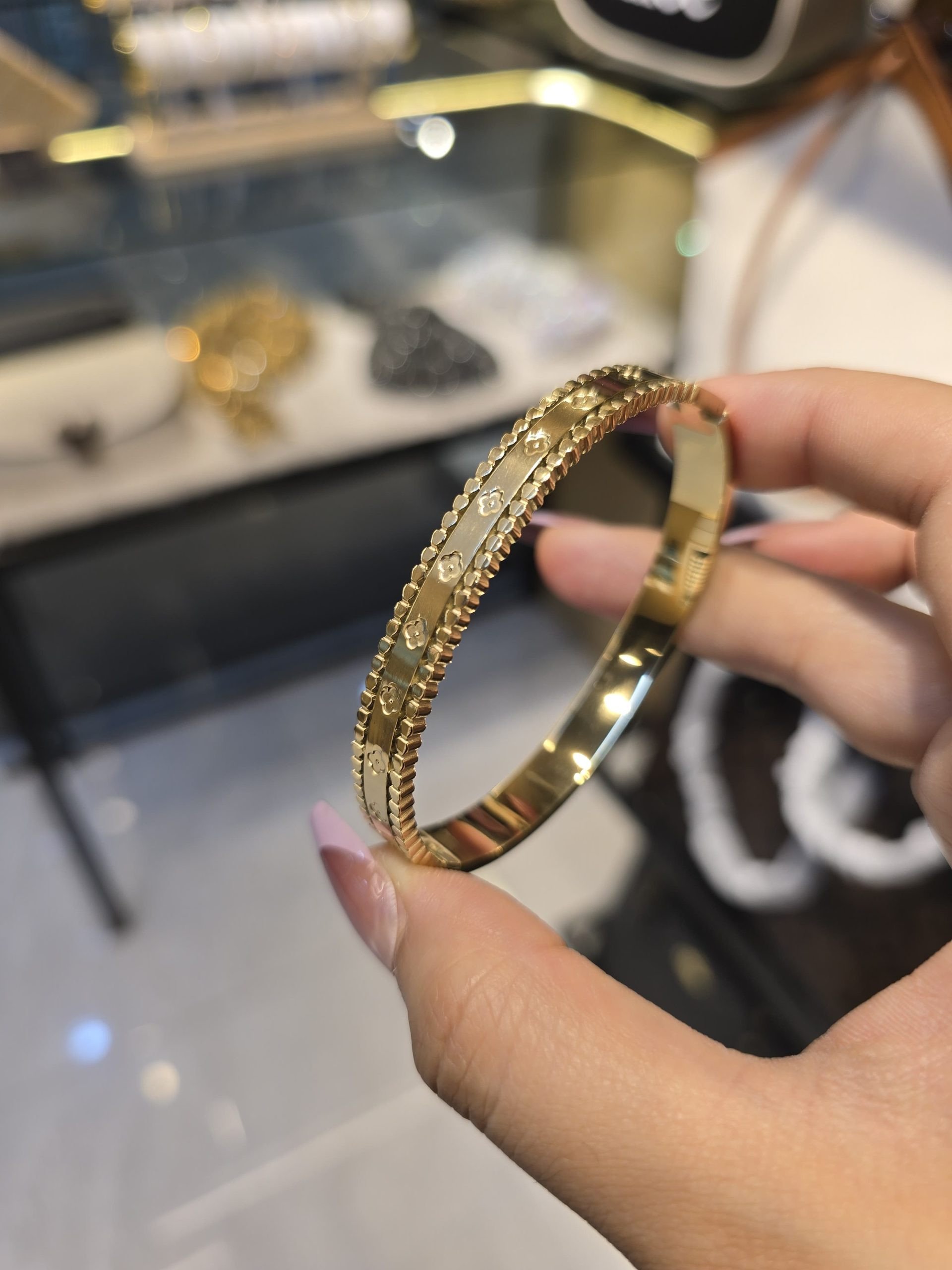 Stainless Steel Imported Bangles - 1552