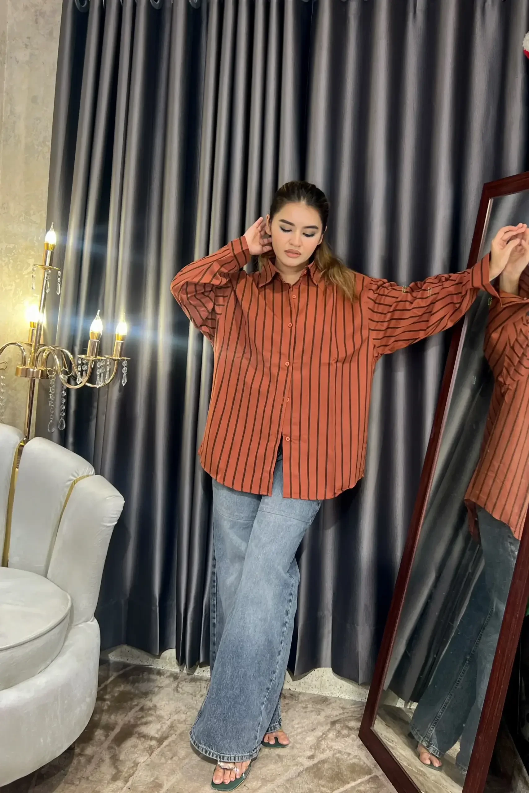 Thai Imported Shirts - 36861 (Brick)