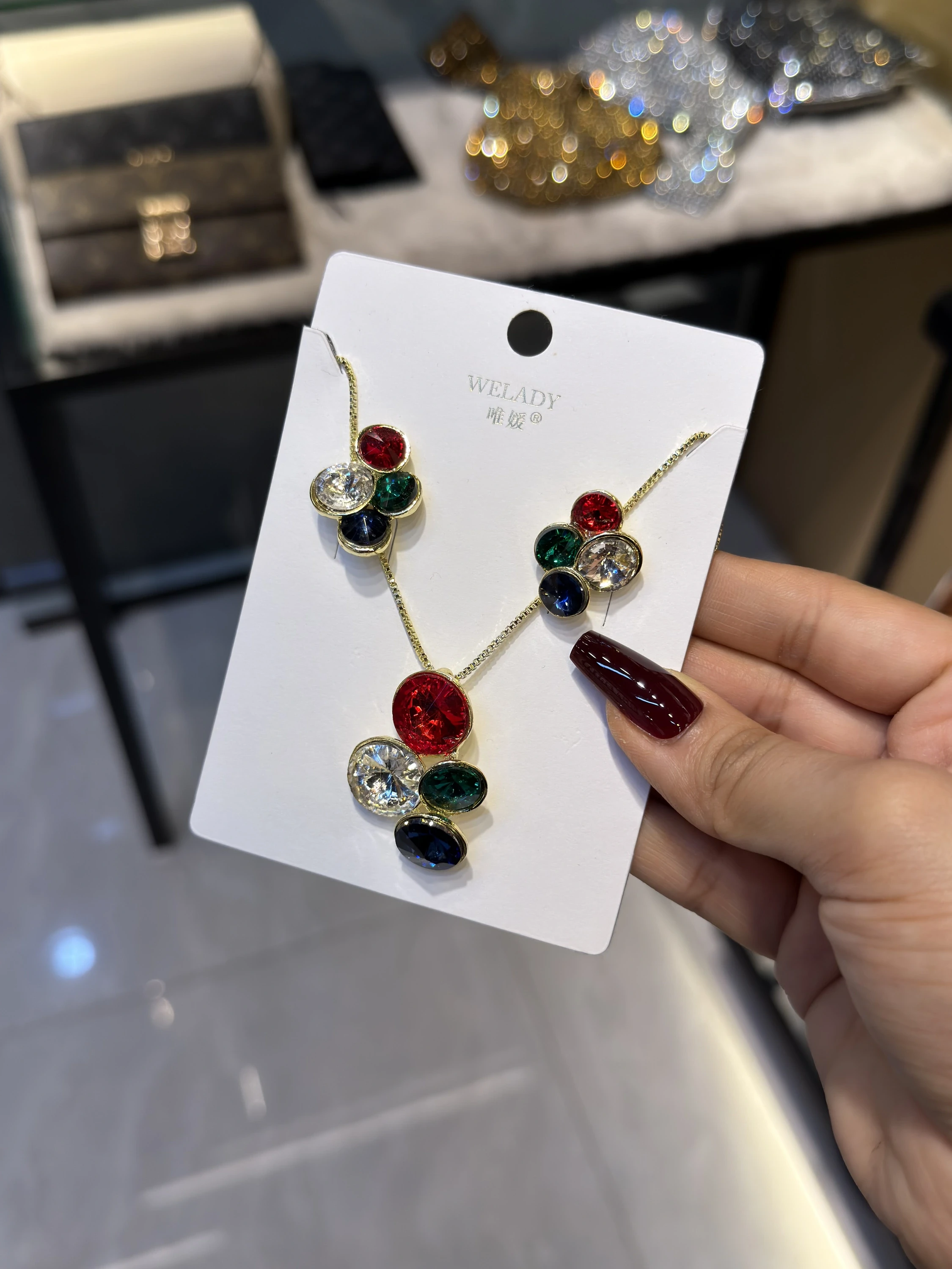 Exclusive Necklace Set – NKS-03 (Mix Colour)