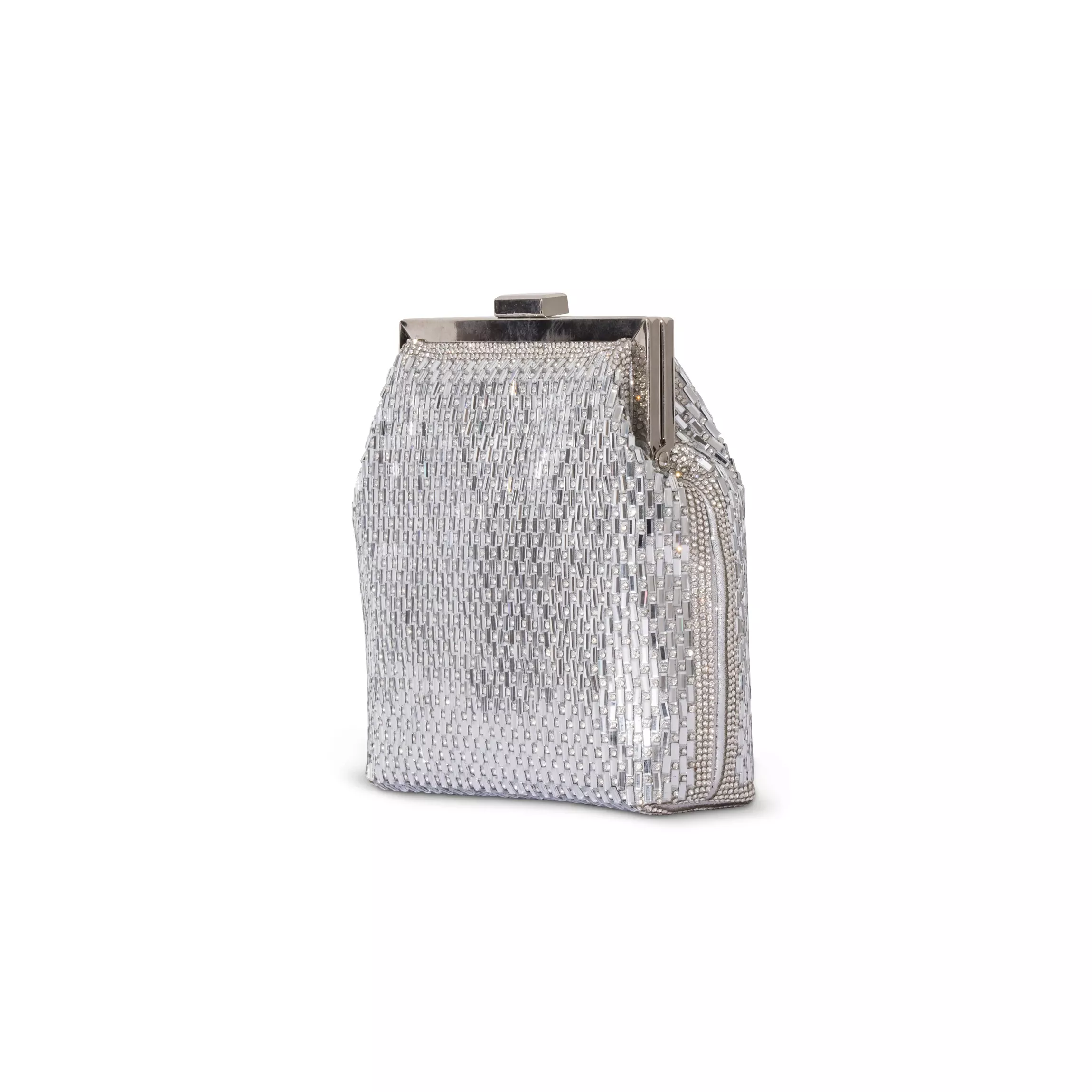 High-End Imported Party Clutch - 905 (Silver)