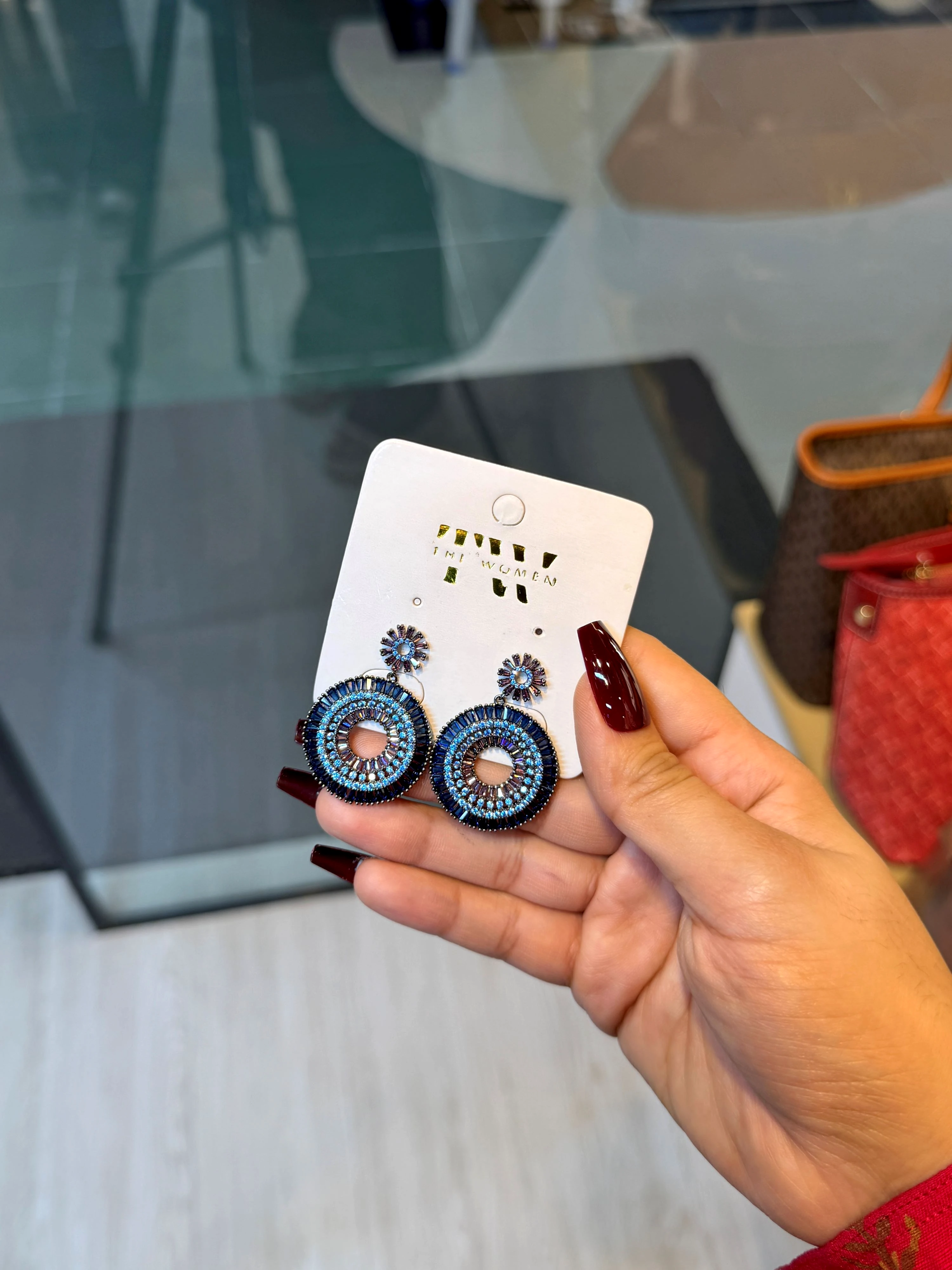 Exclusive Stone Earring- 1136733K225(Multi Stone)