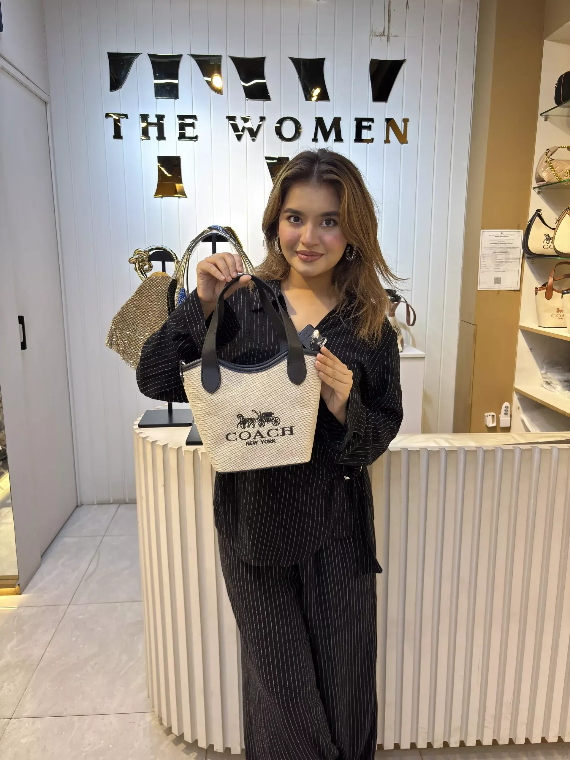 Premium Imported HandBag - 1132 (Black)