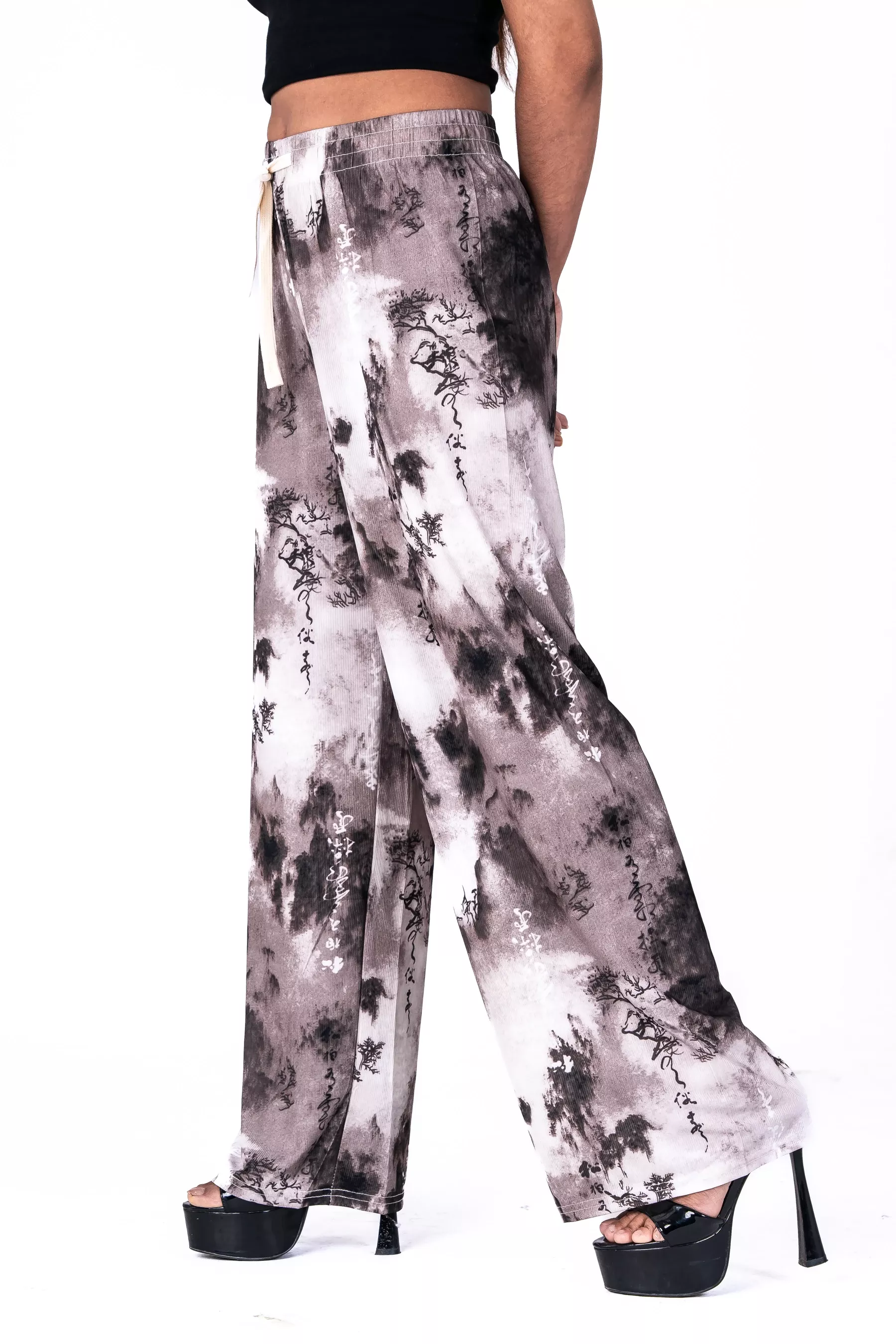 Thai Printed Palazzo - 9927 (D)