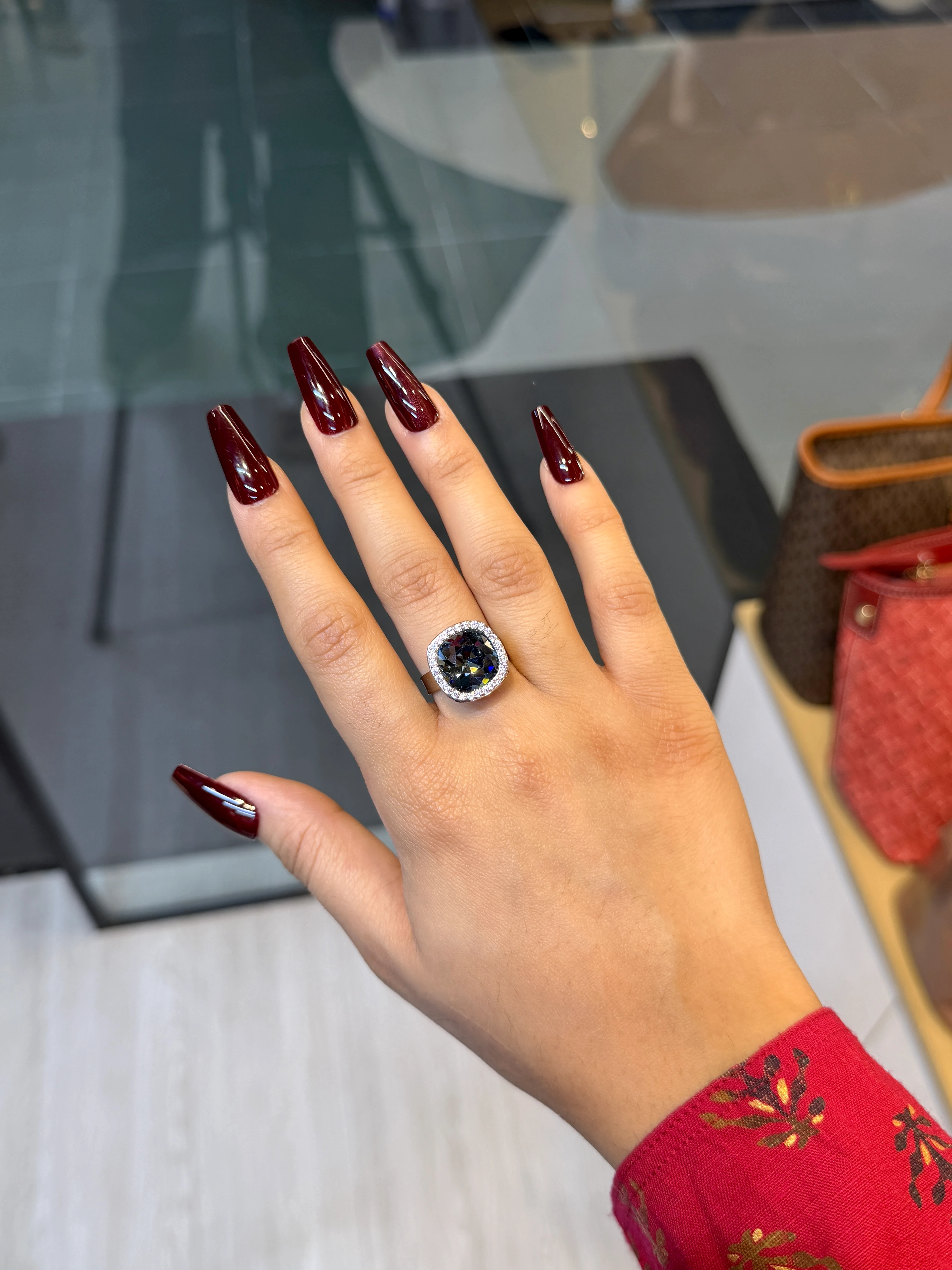 Exclusive Adjustable Ring-3213621K418 (Blue)