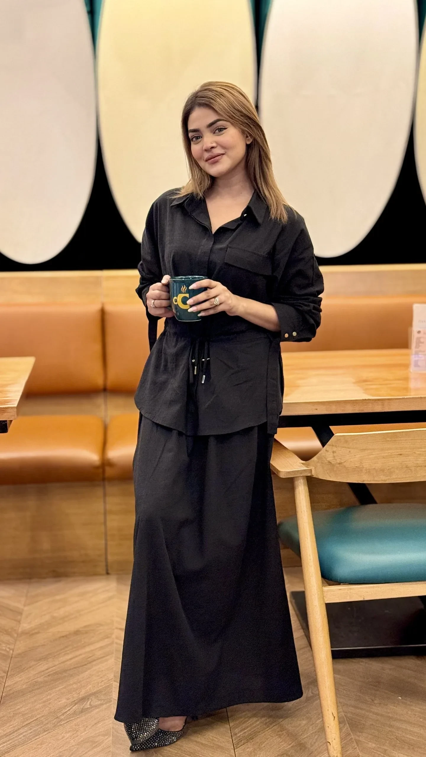 Exclusive Imported Cotton Western Skirt - 6322 (Black)