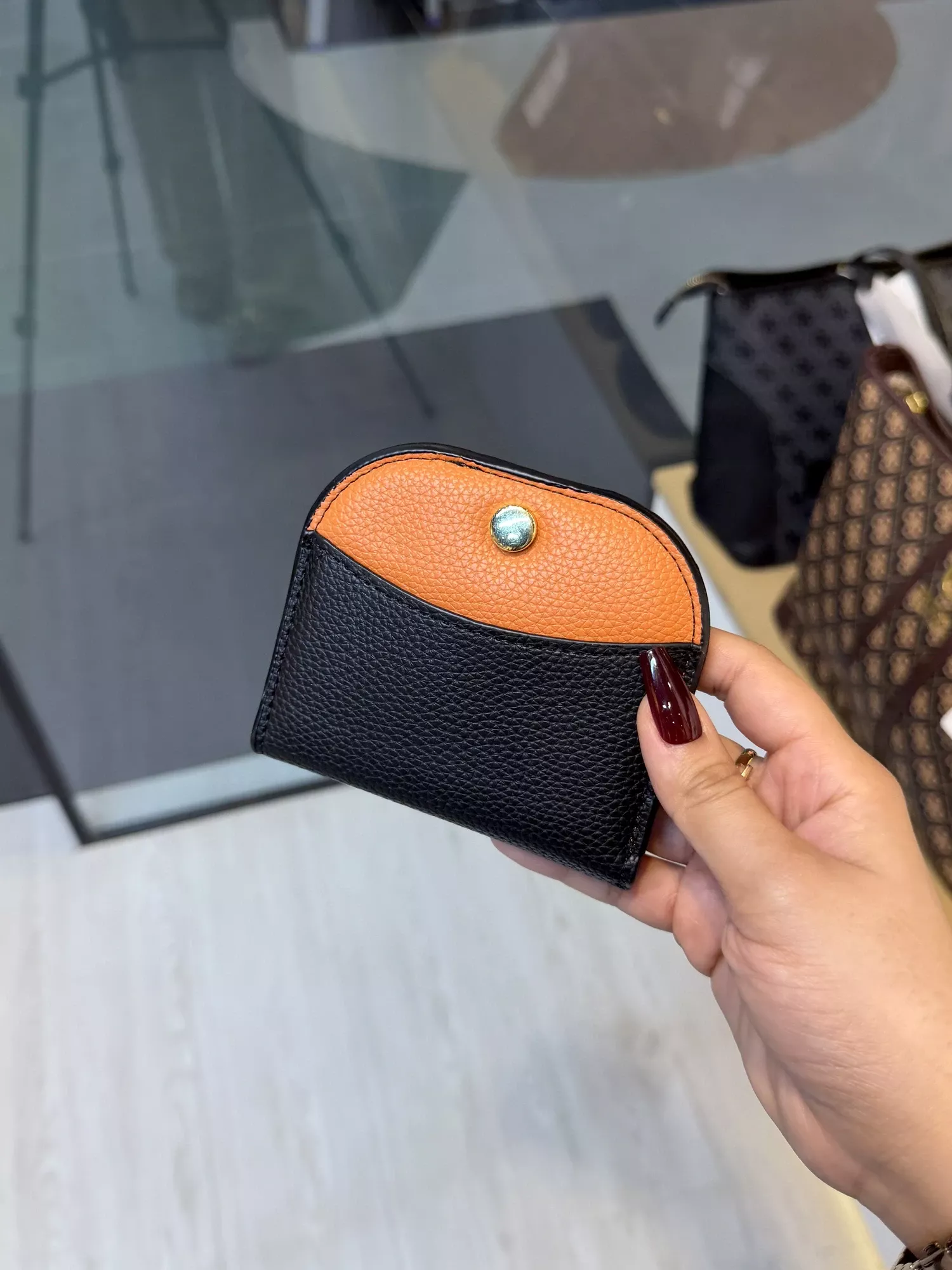 Elegant Ladies Wallet - WLT - 395 (Black)