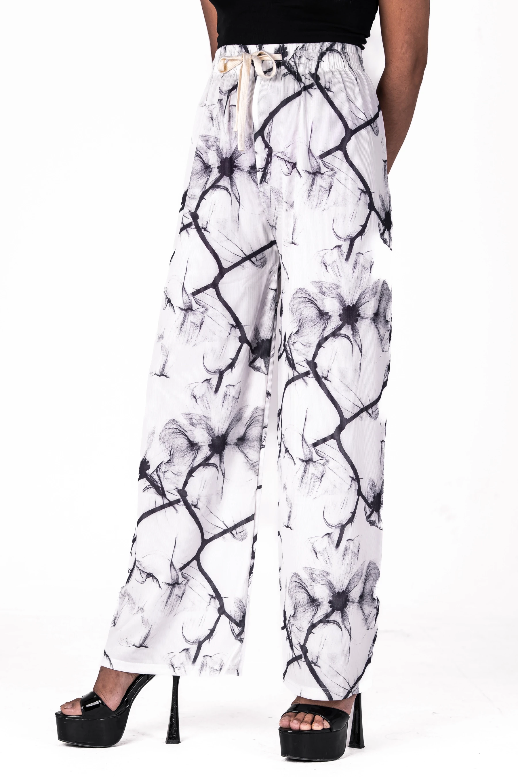 Thai Printed Palazzo - 9927 (G)