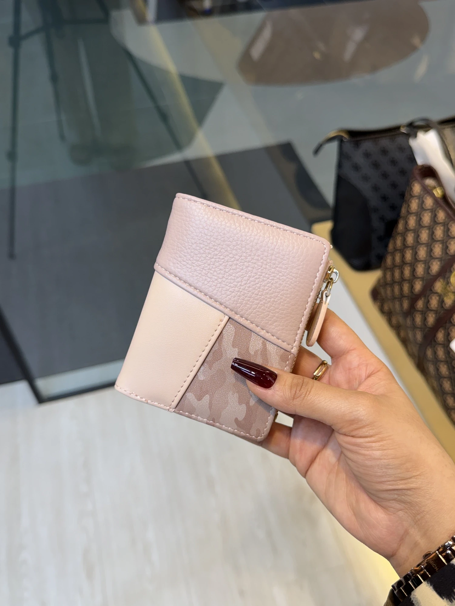 Elegant Ladies Wallet - WLT -  307 (Pale Pink)