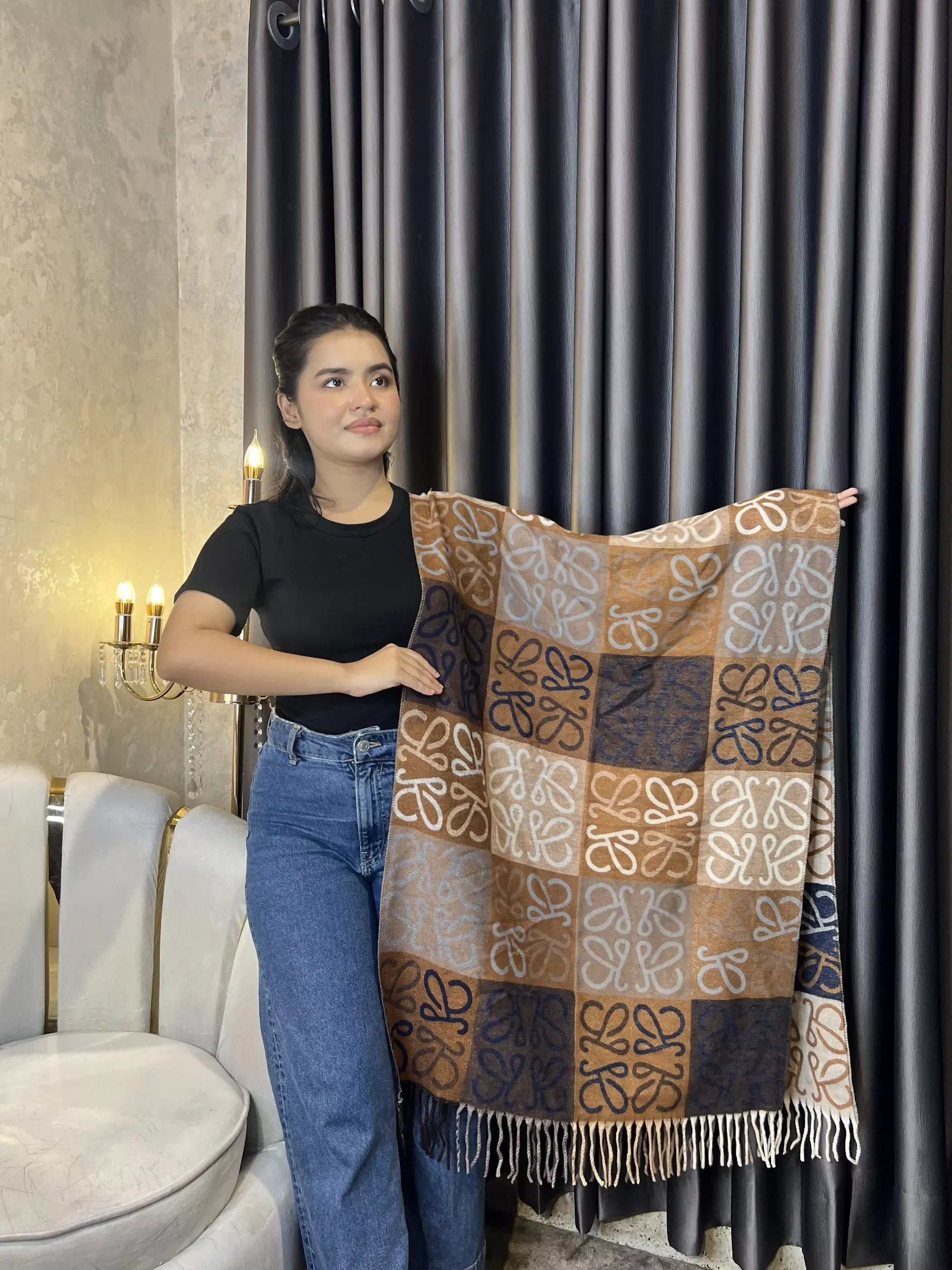 Winter Premium Shawl - TRB-003 (Mixed-005)