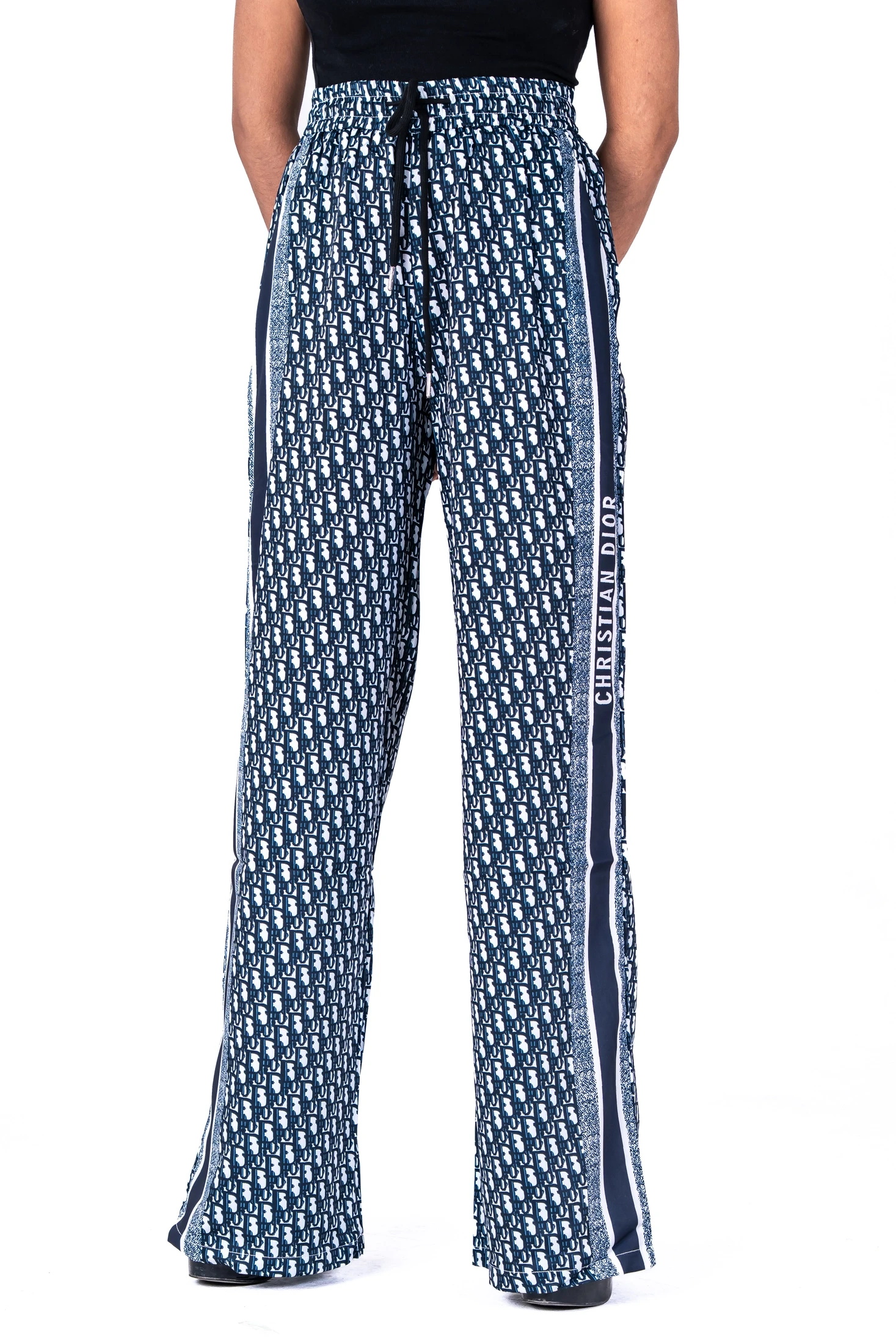 Branded Premium Palazzo - 2260-1 (Dark Blue)