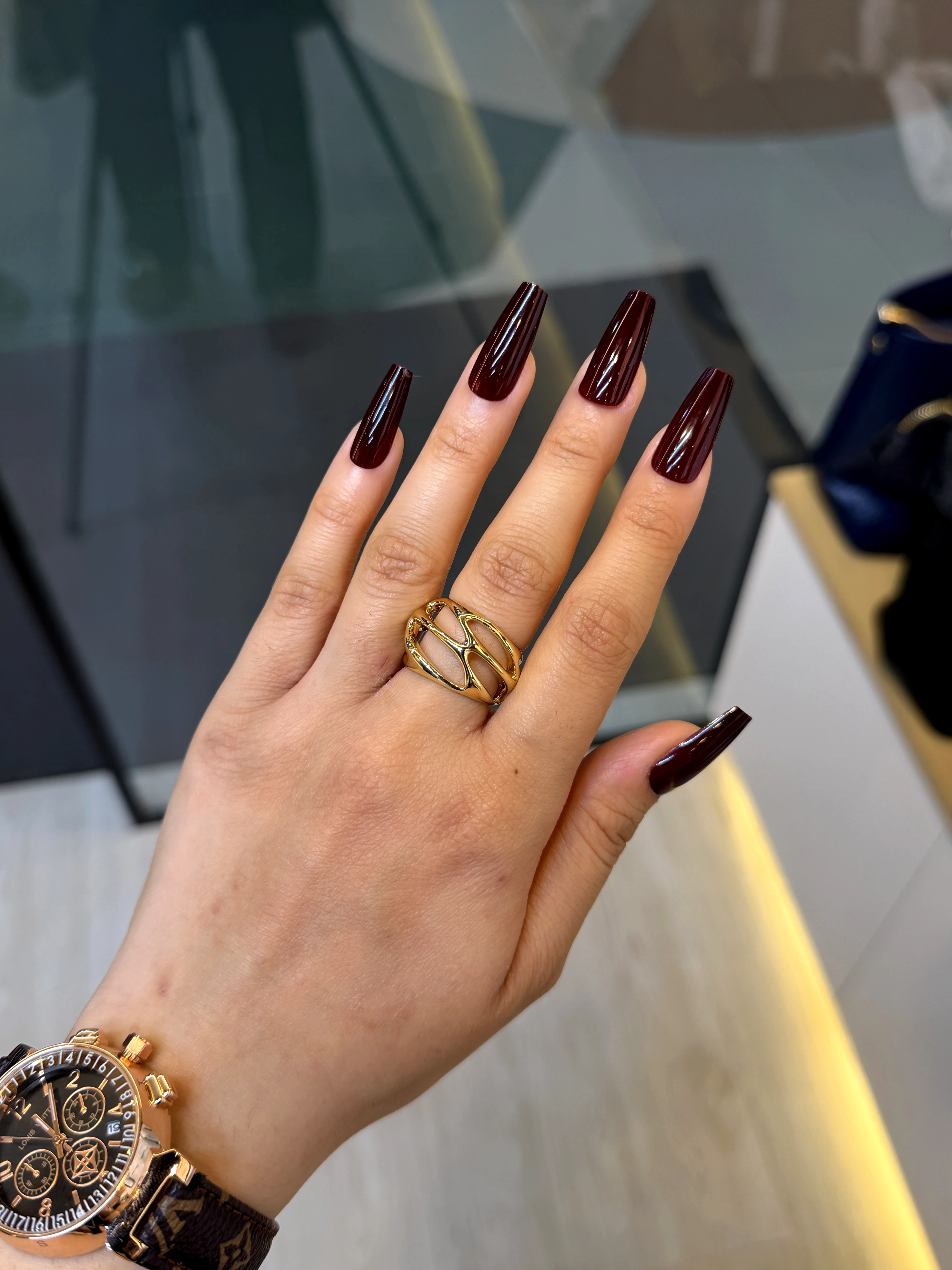 High-End Plated Ring - 3213573K010 (Gold)