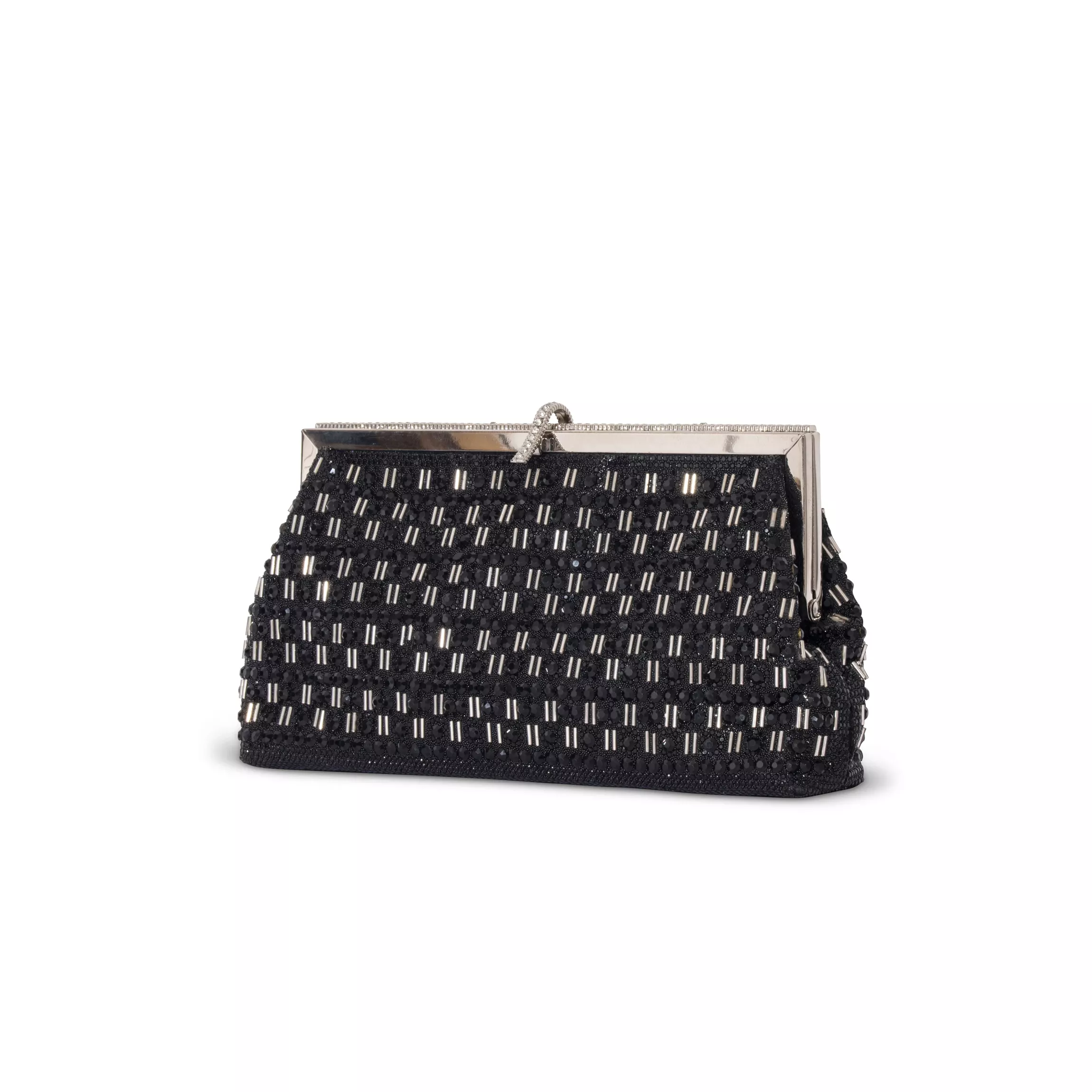 High-End Imported Party Clutch -  T568 (Black)