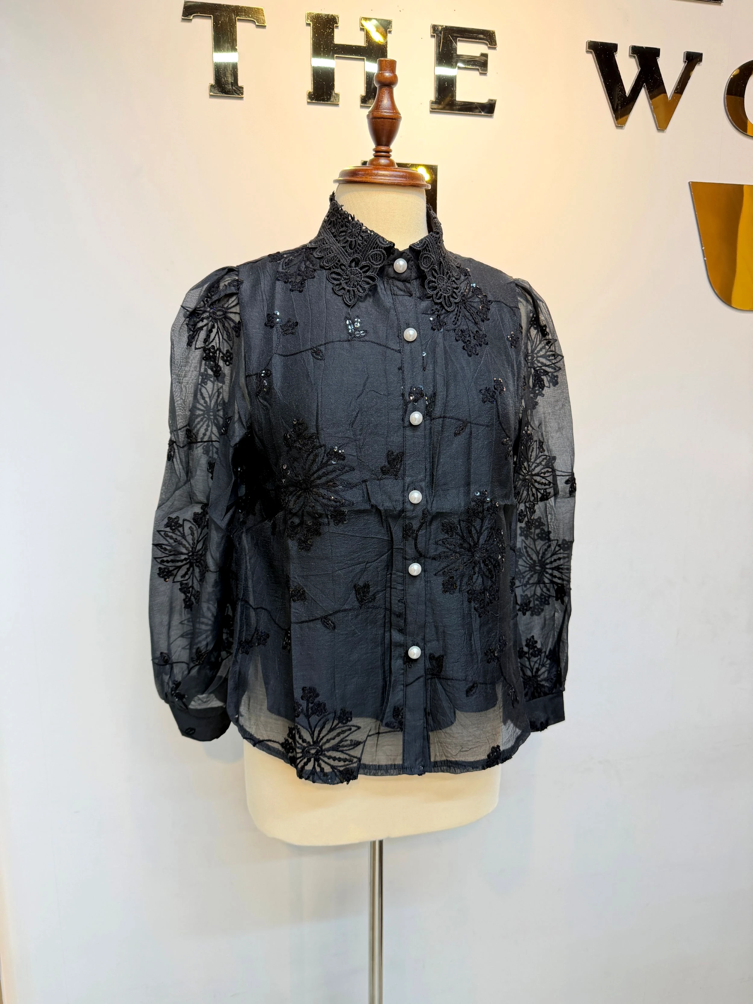 Thai Exclusive Shirt - SHT-1389-BKK (Black)