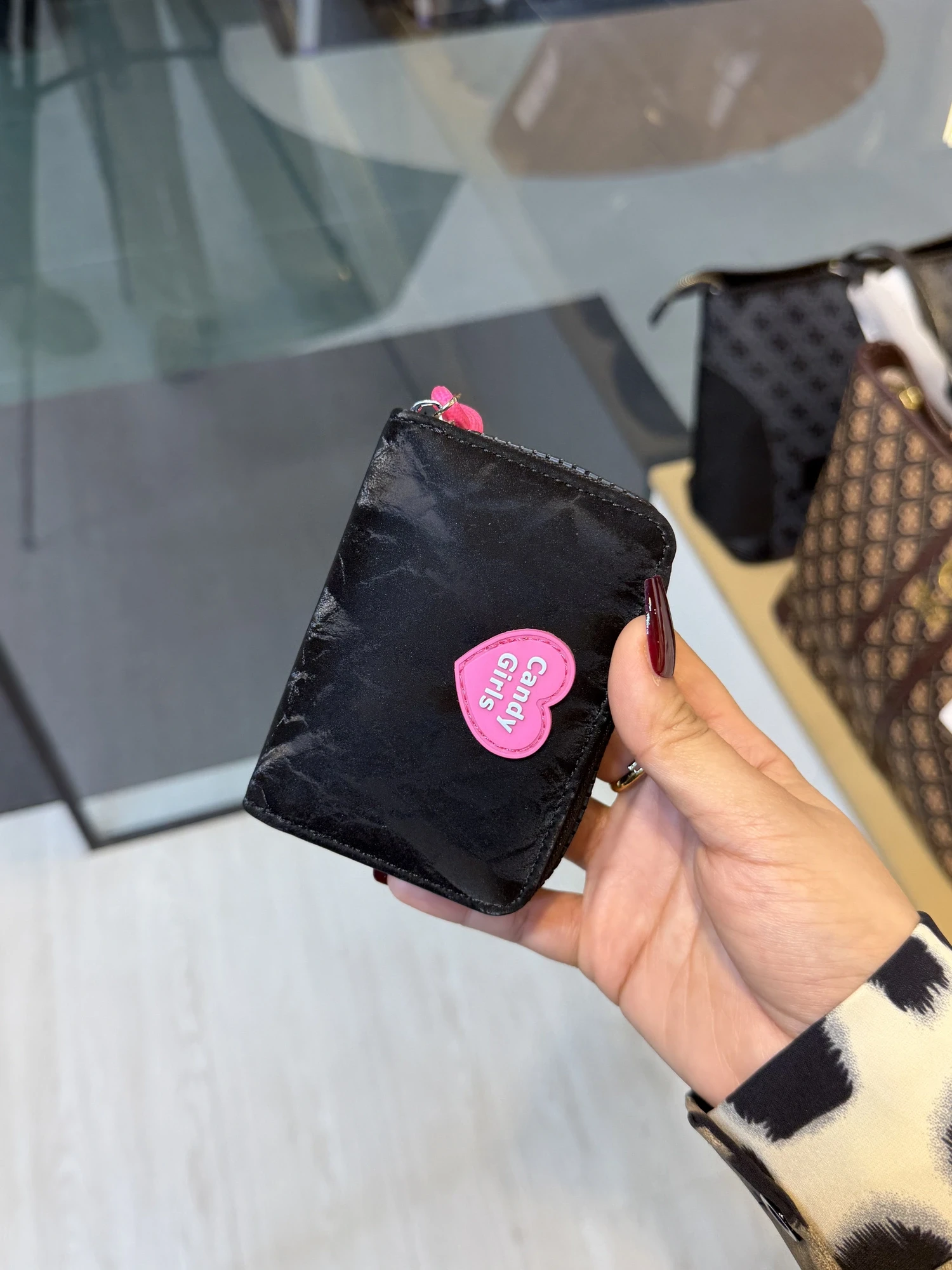 Elegant Ladies Wallet - WLT -  200103 (Black)