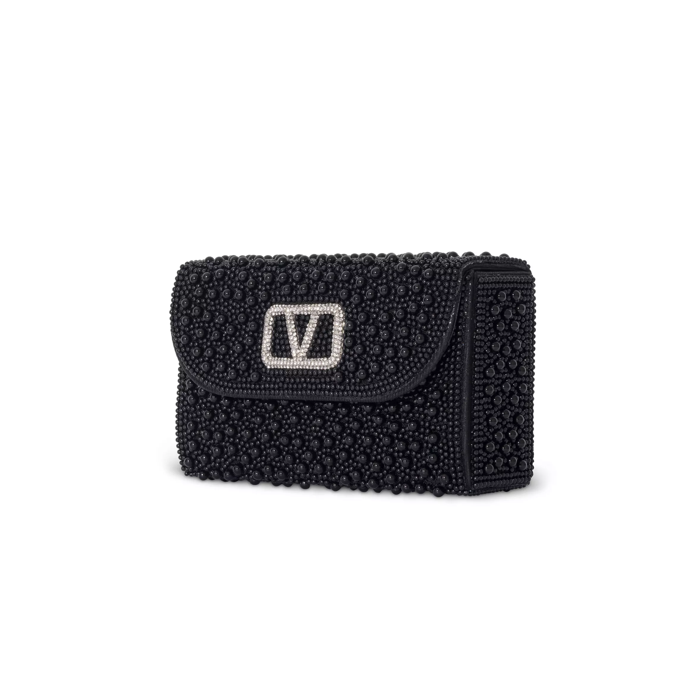High-End Imported Party Clutch - 08280 (Black)