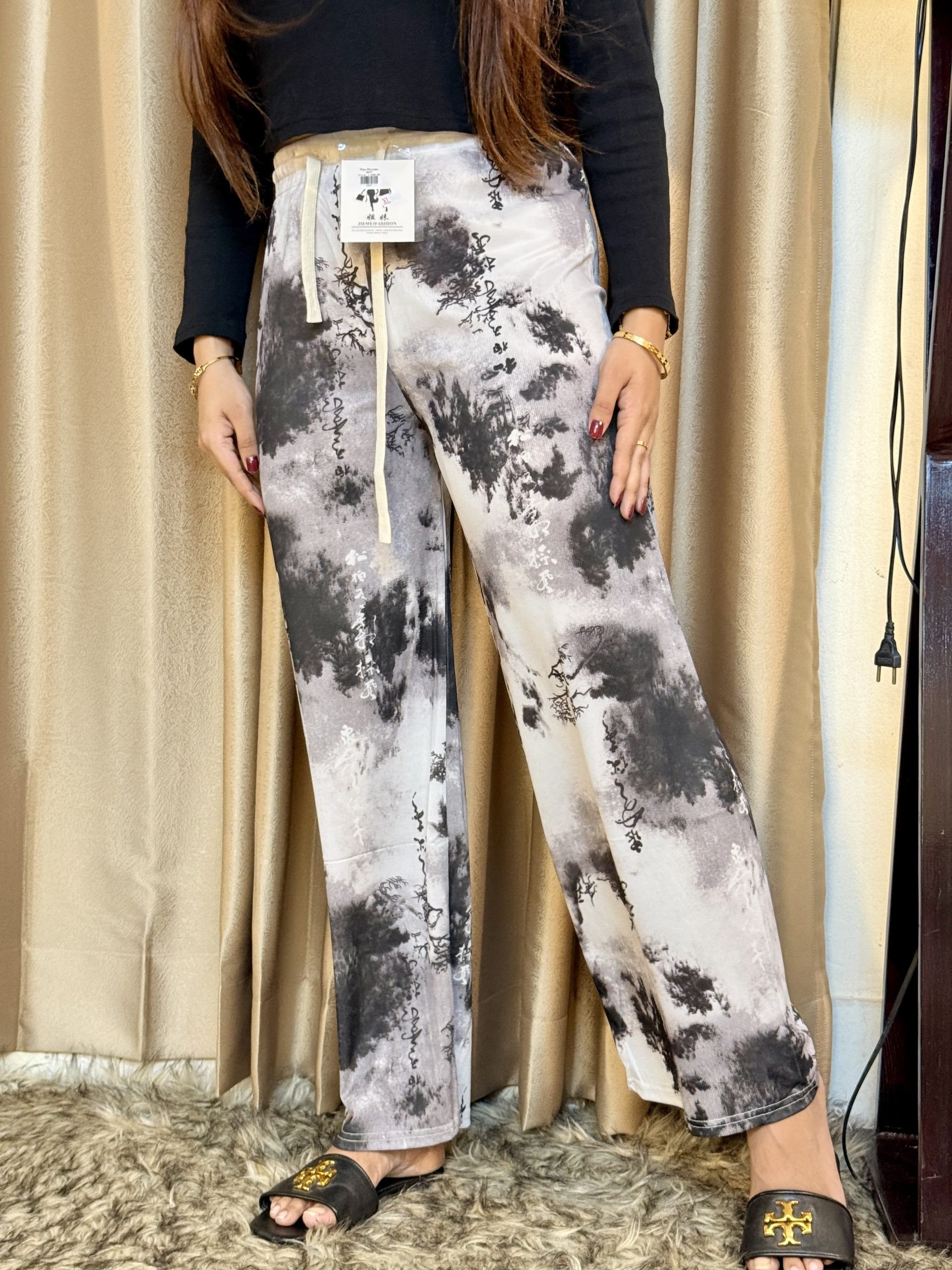 Thai Printed Palazzo - 9927 (B)